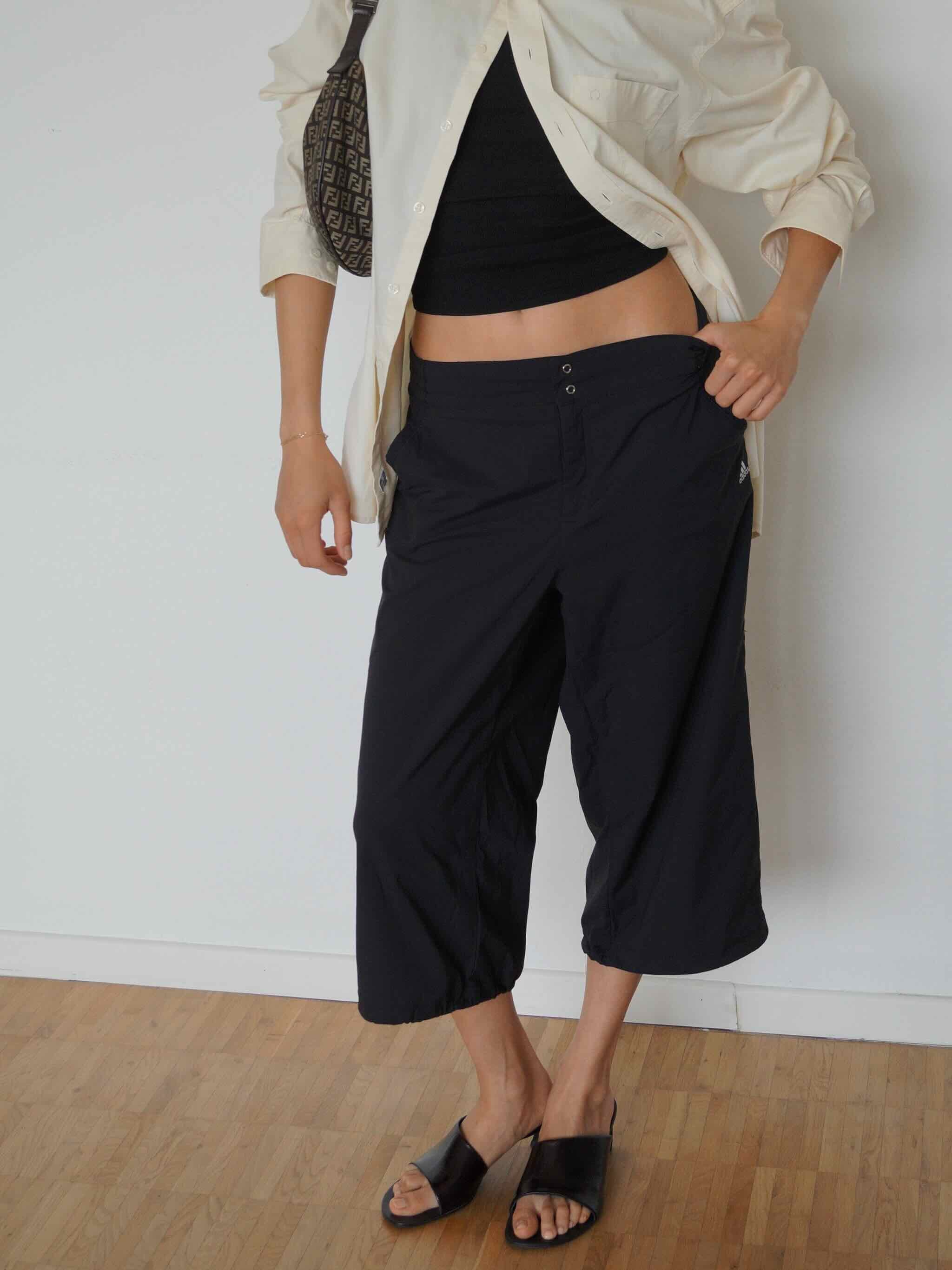 Adidas Capri Hose - Schwarz