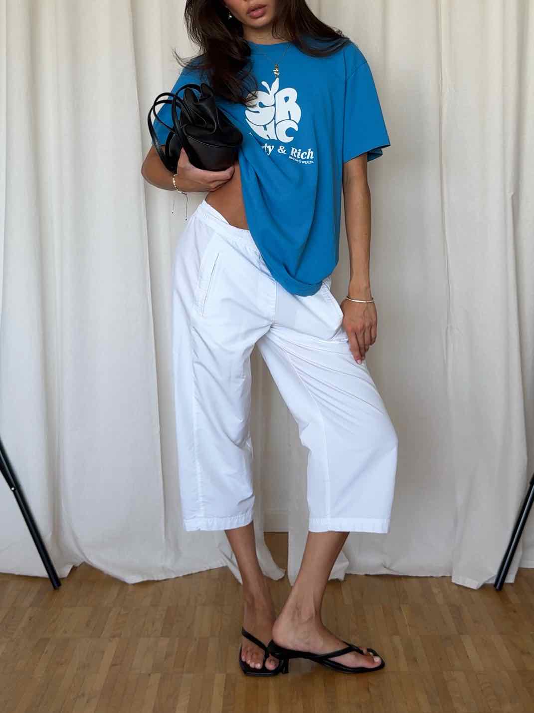 Capri Tech Hose von Adidas - Weiß