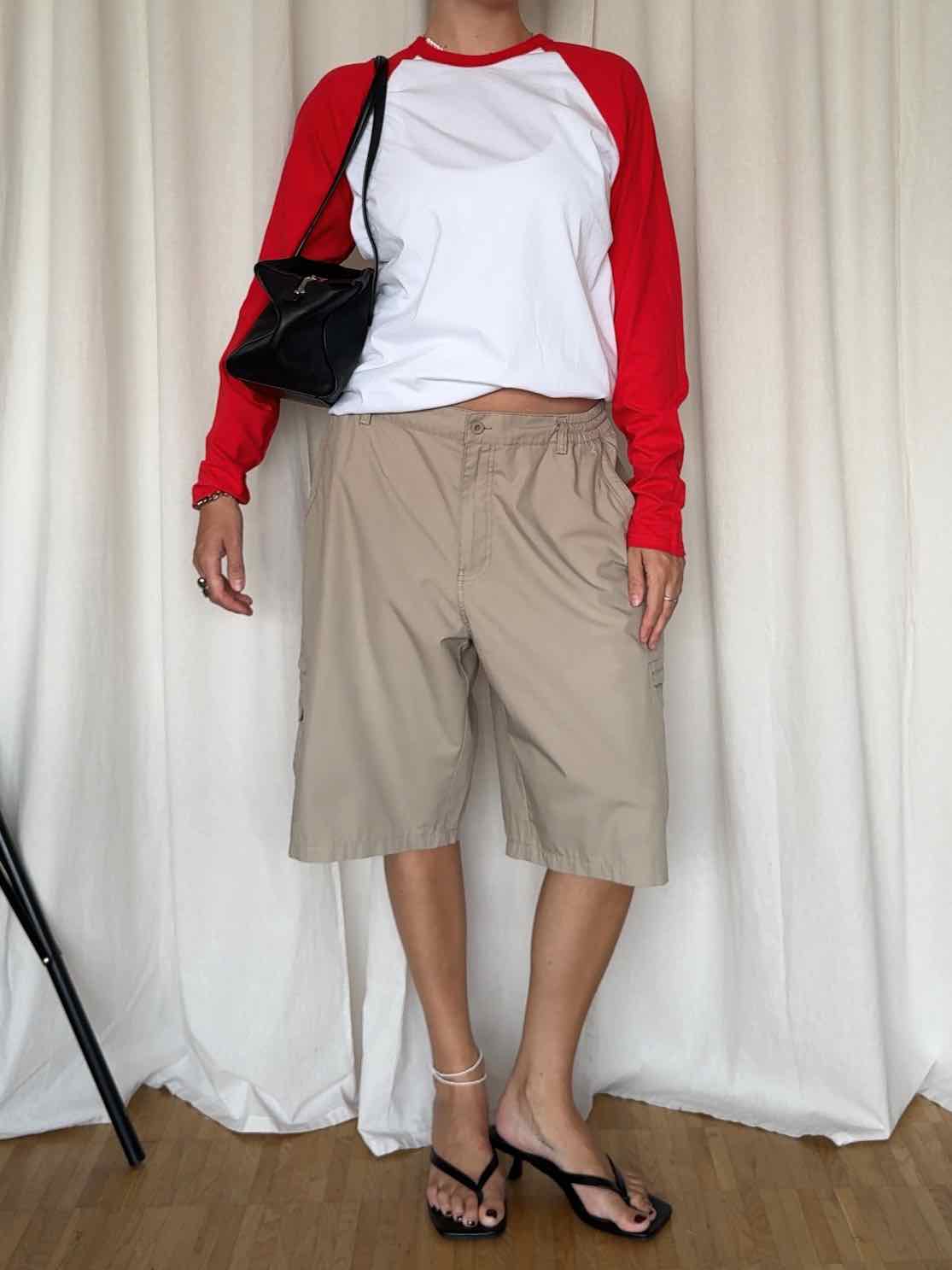 Cargo Shorts von Mian Mode - Beige