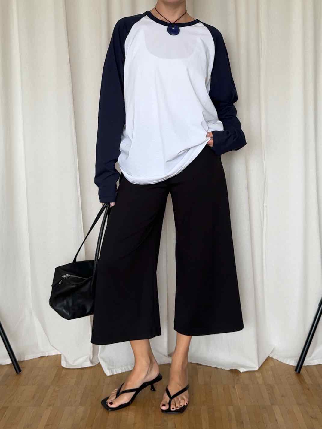 Capri Jogging Hose - Schwarz
