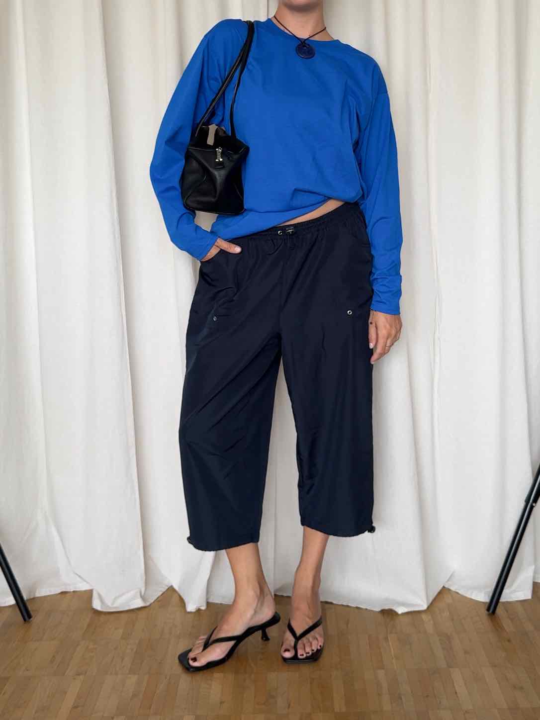 Tech Capri Hose - Navy