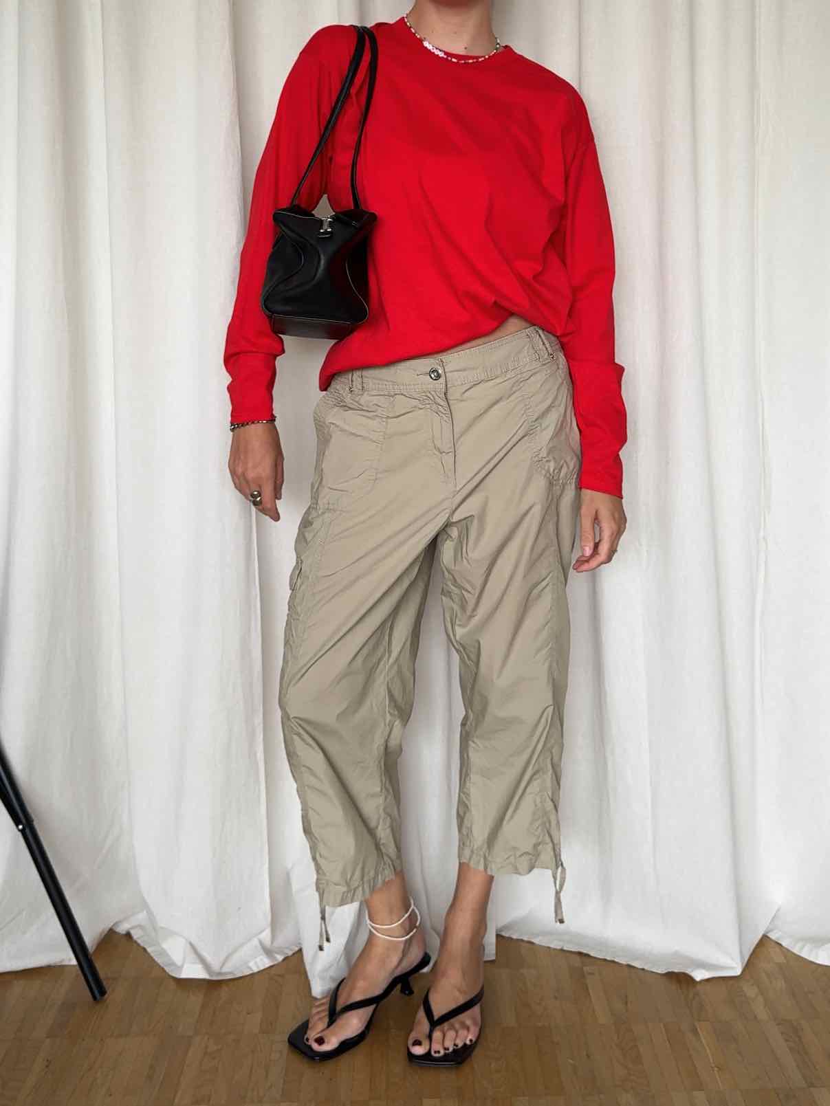 Fruit of the Loom Longsleeve Valueweight - Rot