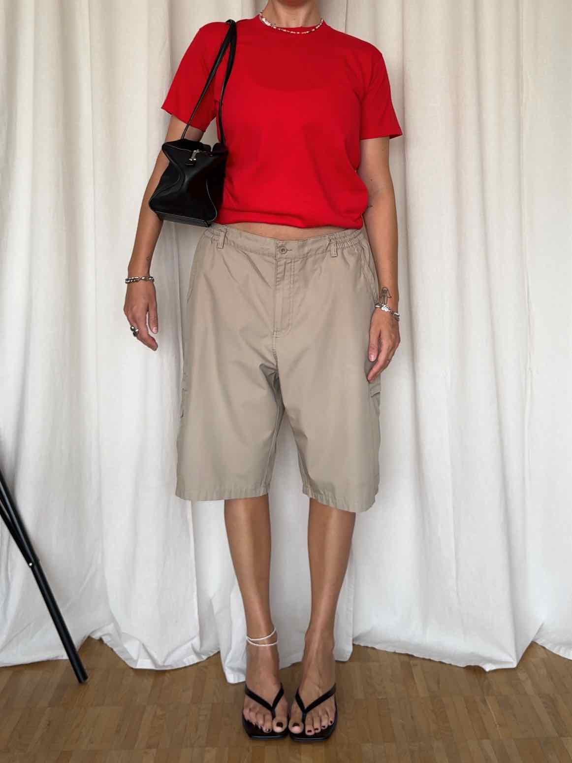 Fruit of the Loom T-Shirt Heavy T - Rot