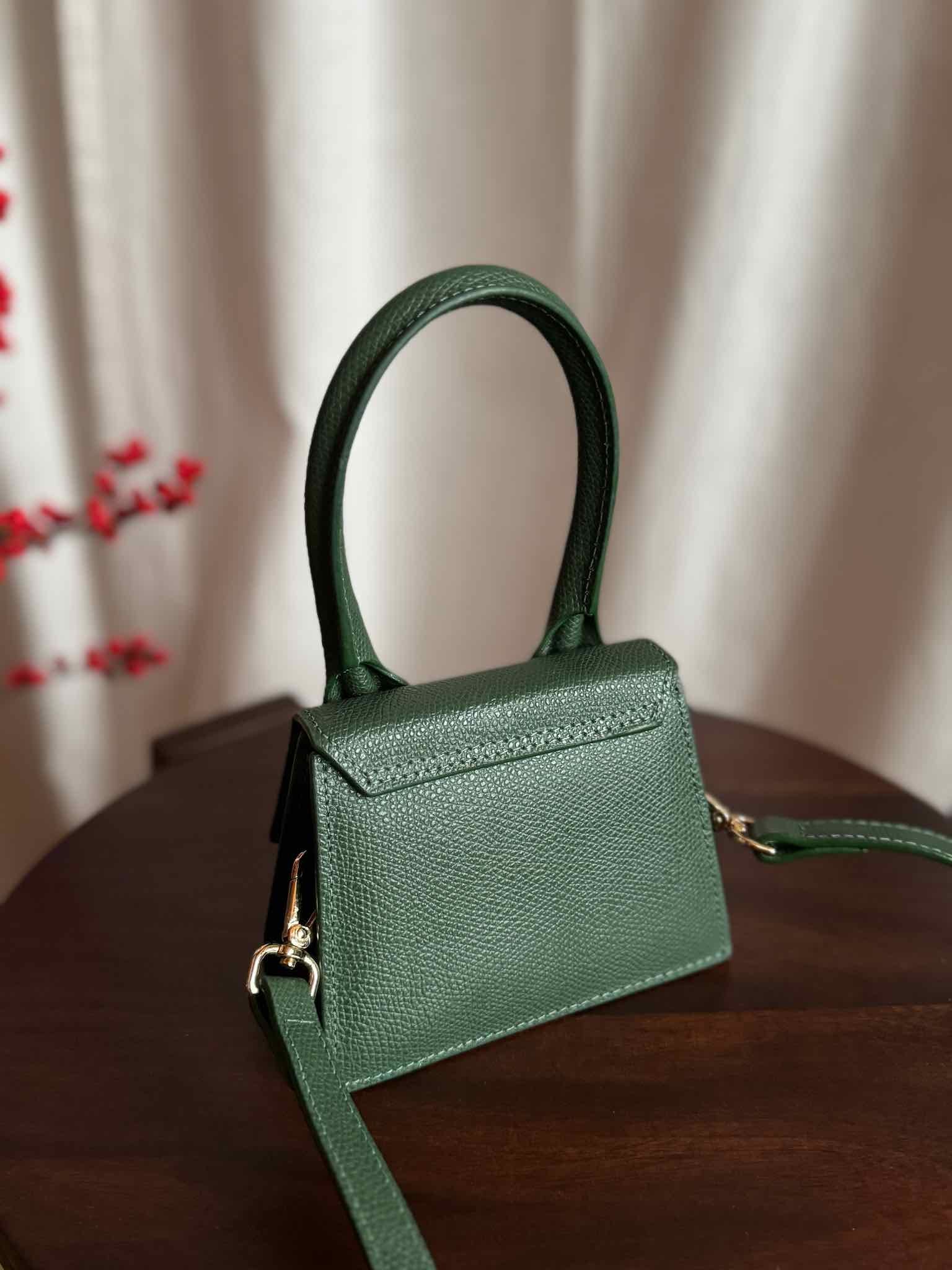 Secondhand Jacquemus "Le Chiquito" Tasche - Dunkelgrün