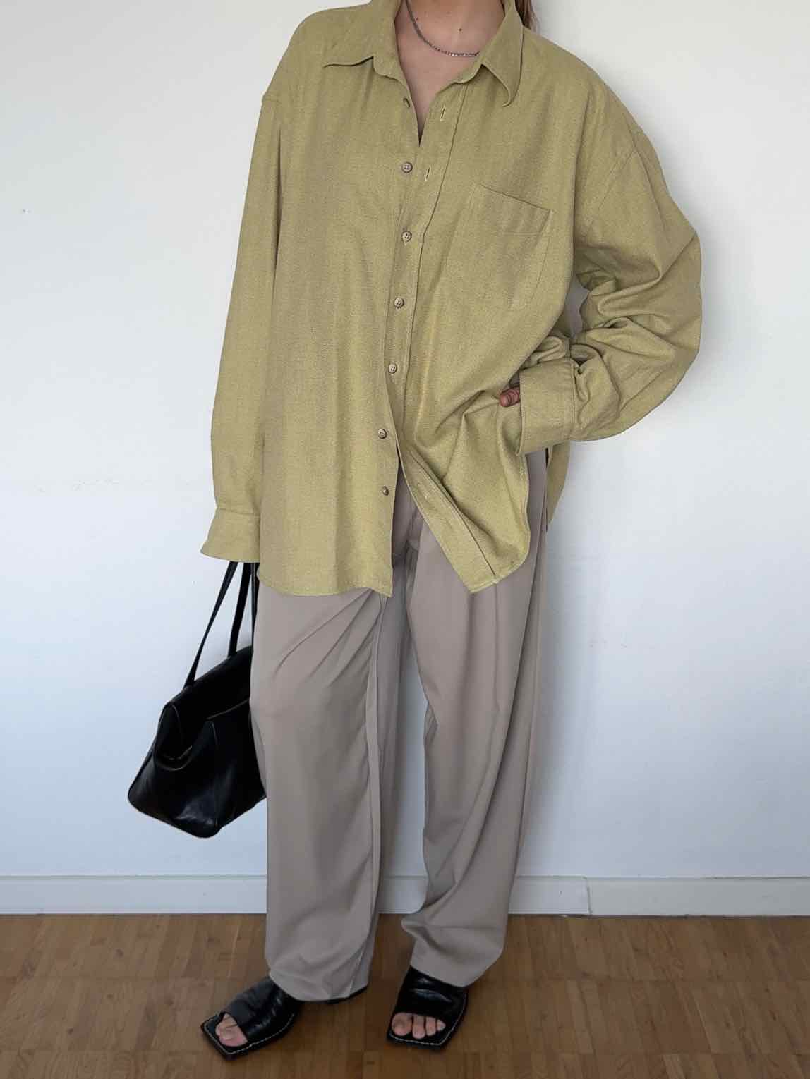 Oversize Hemd von Seidensticker - Limette