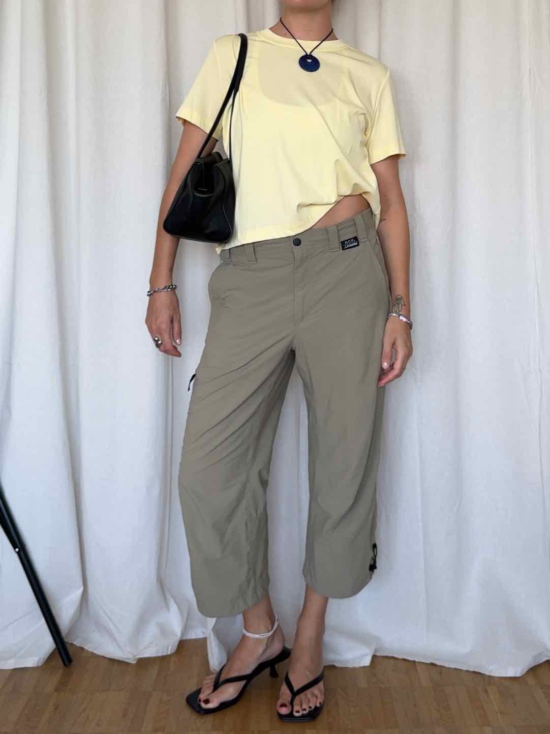 Schöffel Tech Capri Hose - helles Khaki
