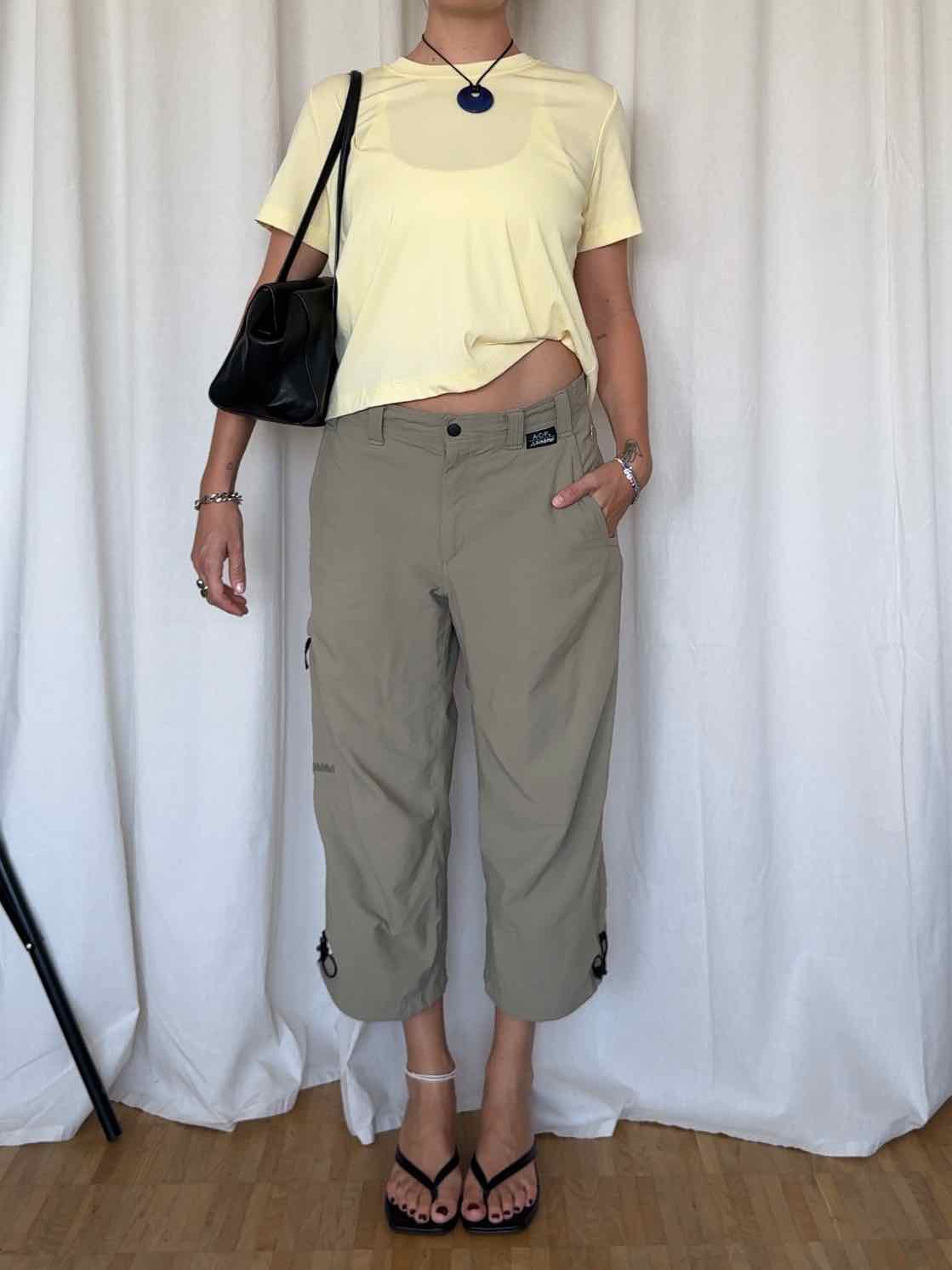 Schöffel Tech Capri Hose - helles Khaki