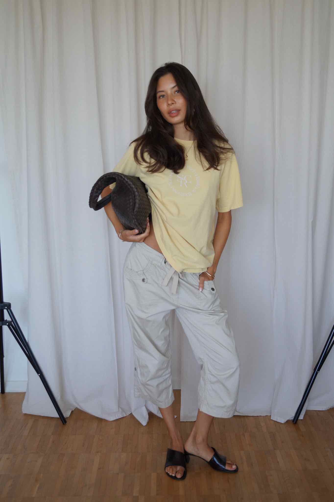 Sporty & Rich T-Shirt "SRC" - Gelb