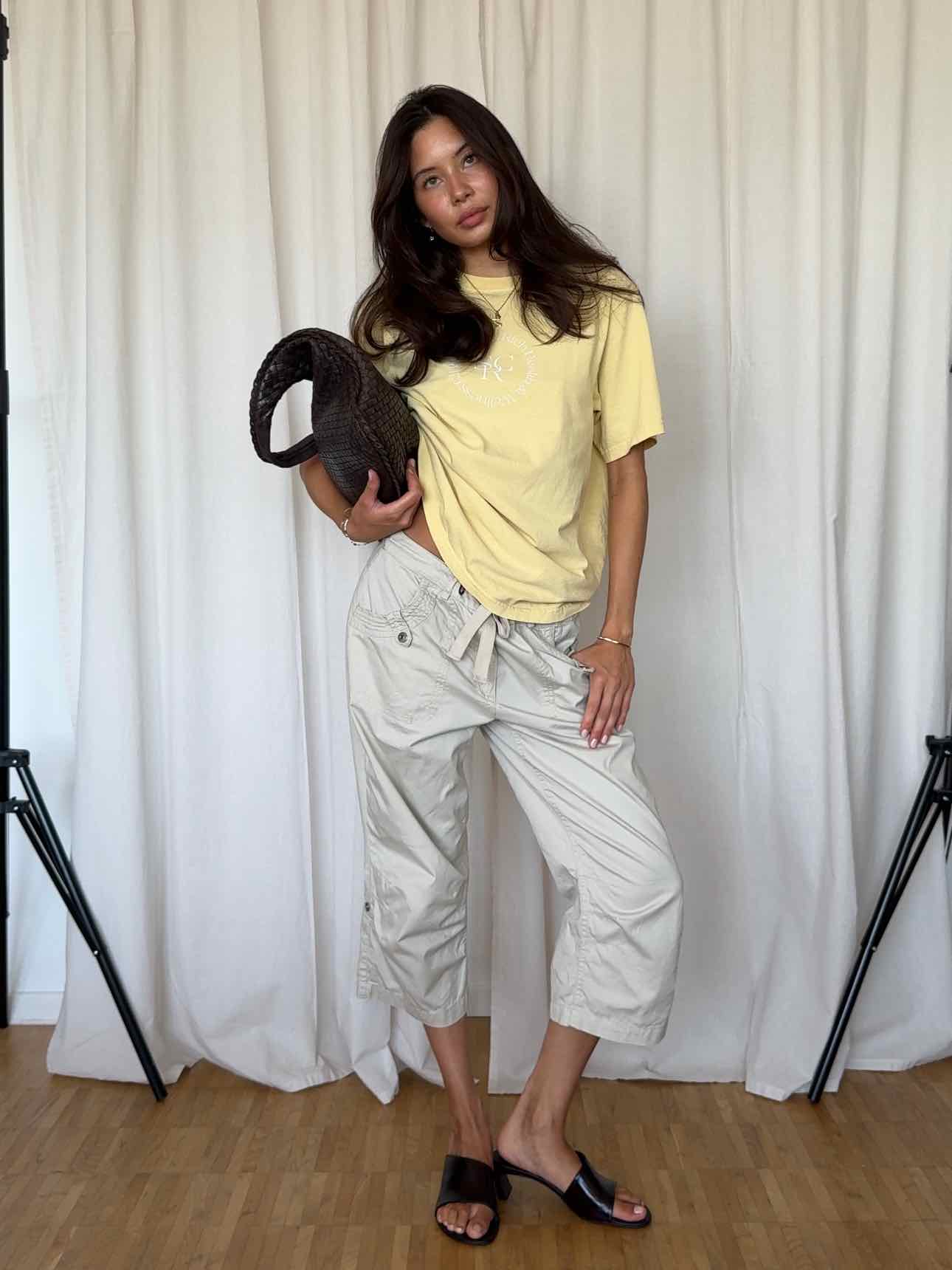 Sporty & Rich T-Shirt "SRC" - Gelb