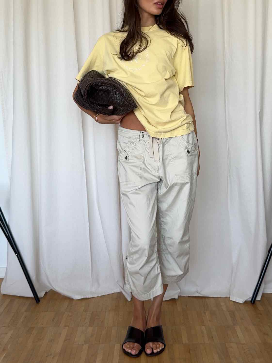 Sporty & Rich T-Shirt "SRC" - Gelb