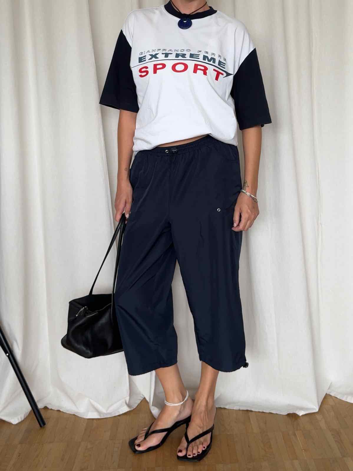 T-Shirt von Gianfranco Ferre - weiß/schwarz