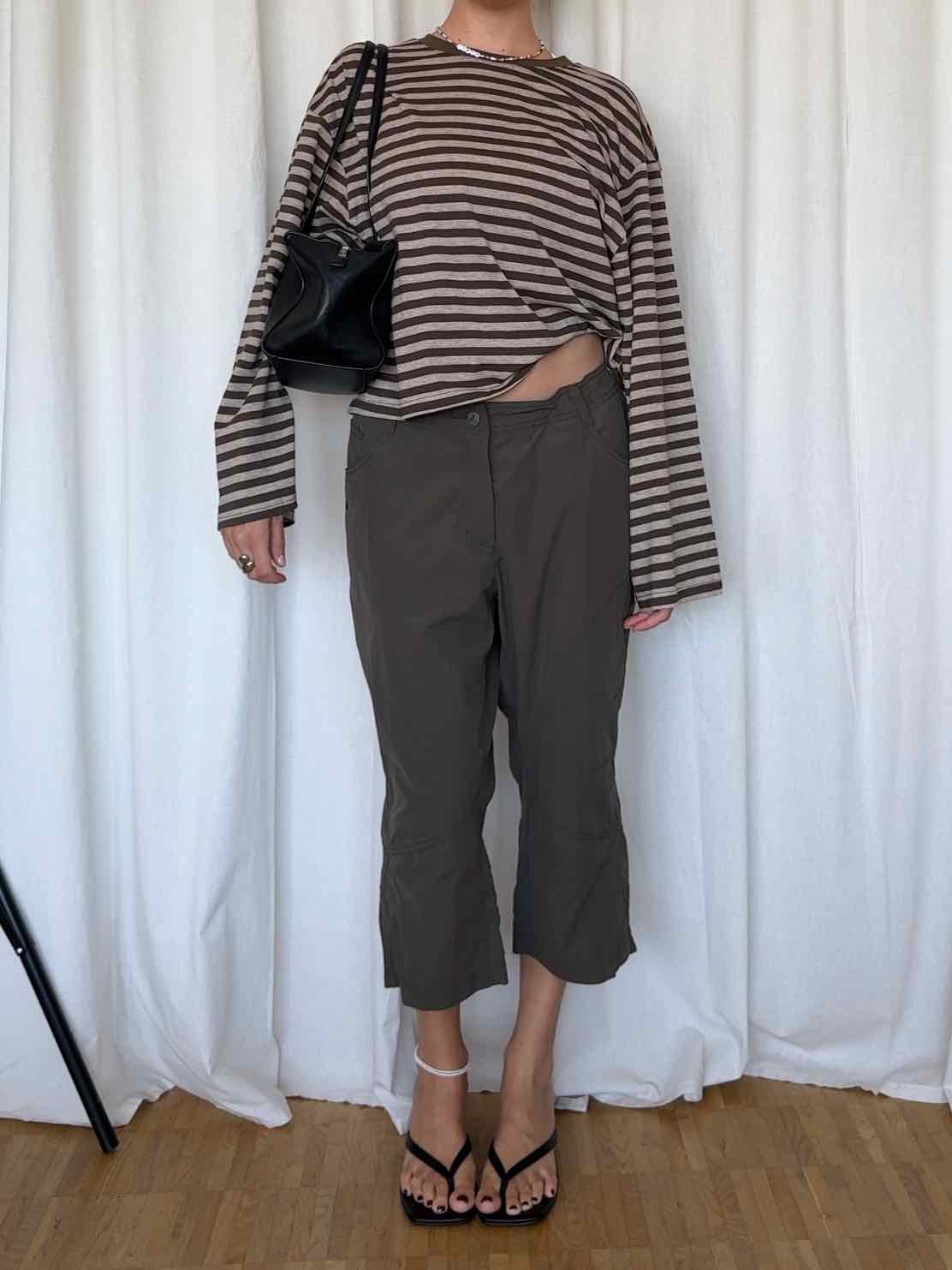 Tech Capri Hose von Schöffel - Olivgrün