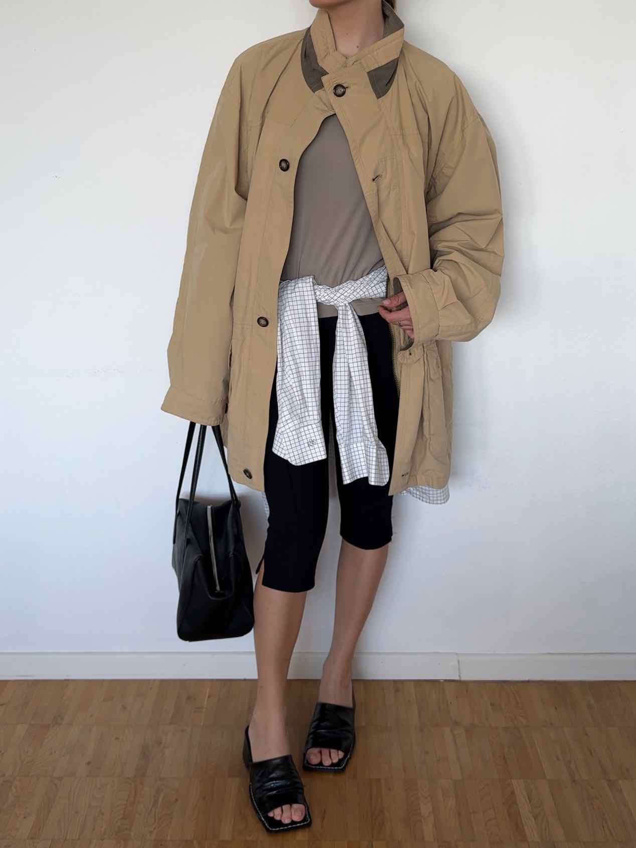 Utility Parka - Beige/Khaki