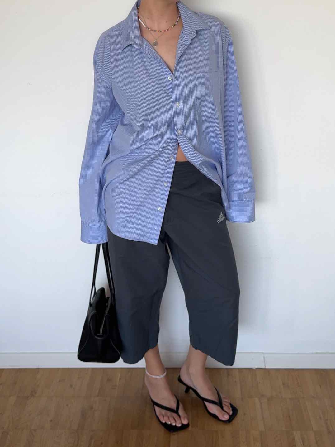 Vintage Adidas Capri Hose - Grau
