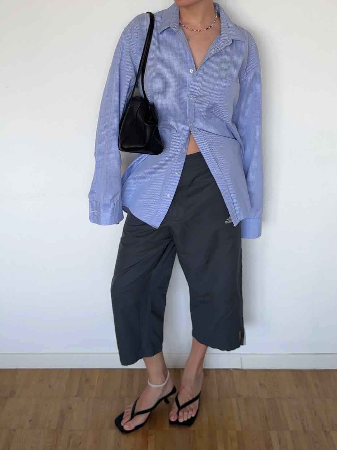 Vintage Adidas Capri Hose - Grau