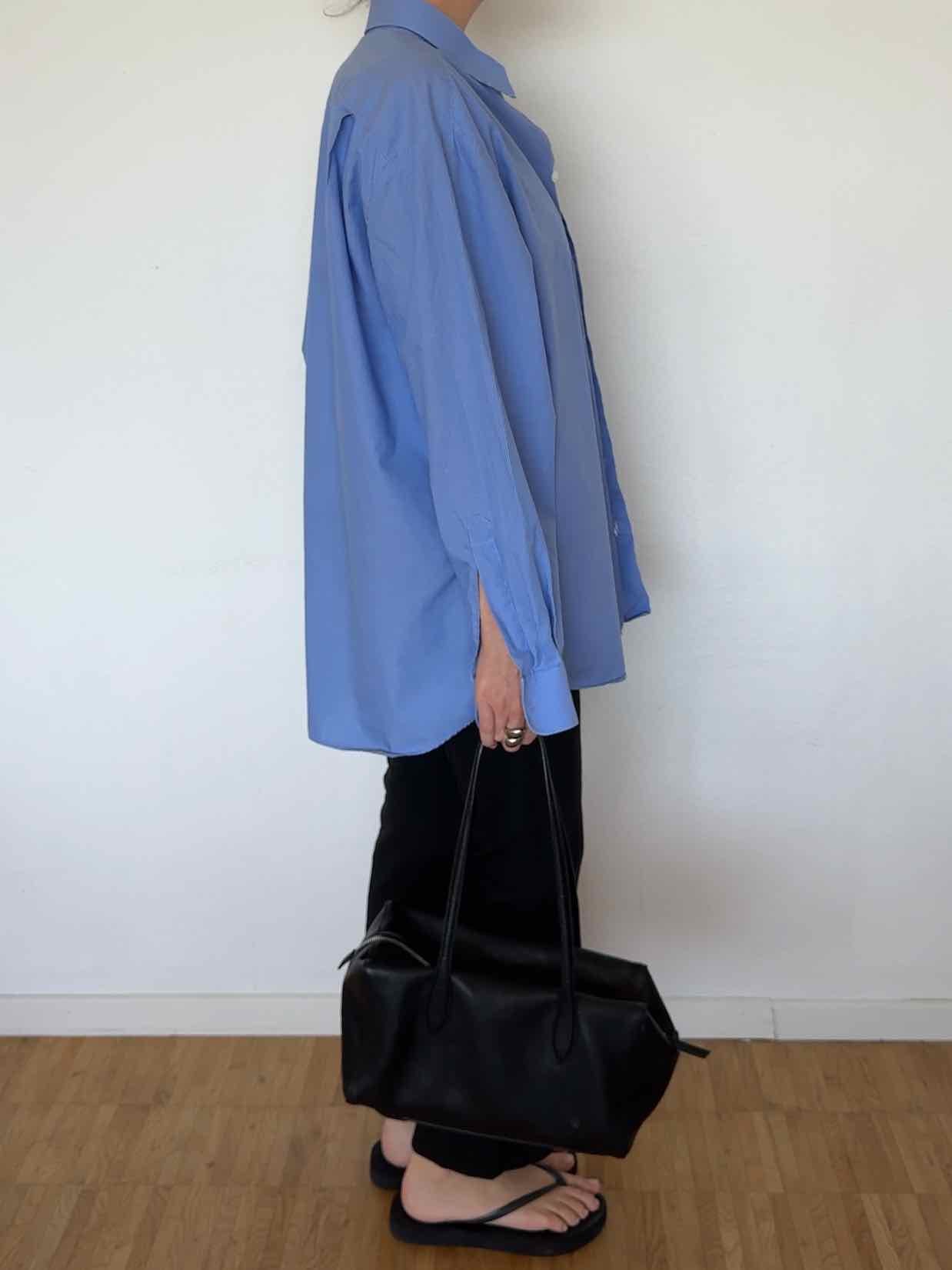 Vintage Hemd von Walbusch - Blau gestreift