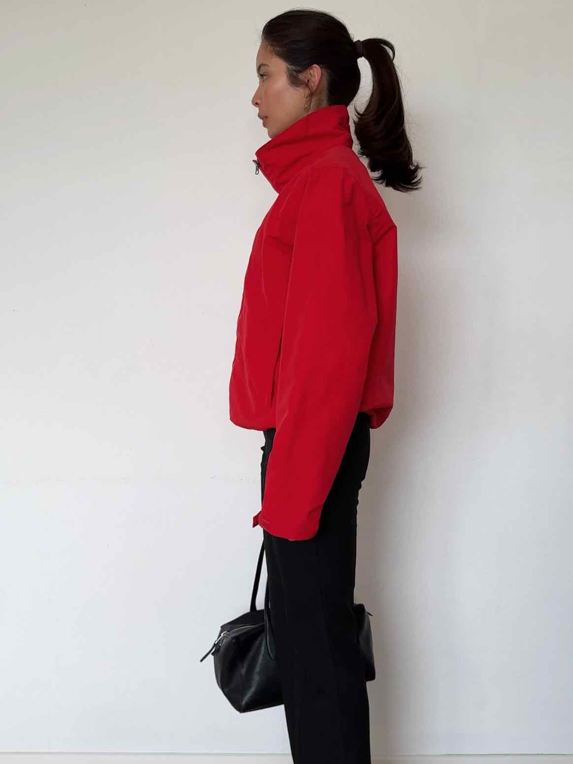 Vintage Windbreaker Jacke von JSFN - Rot