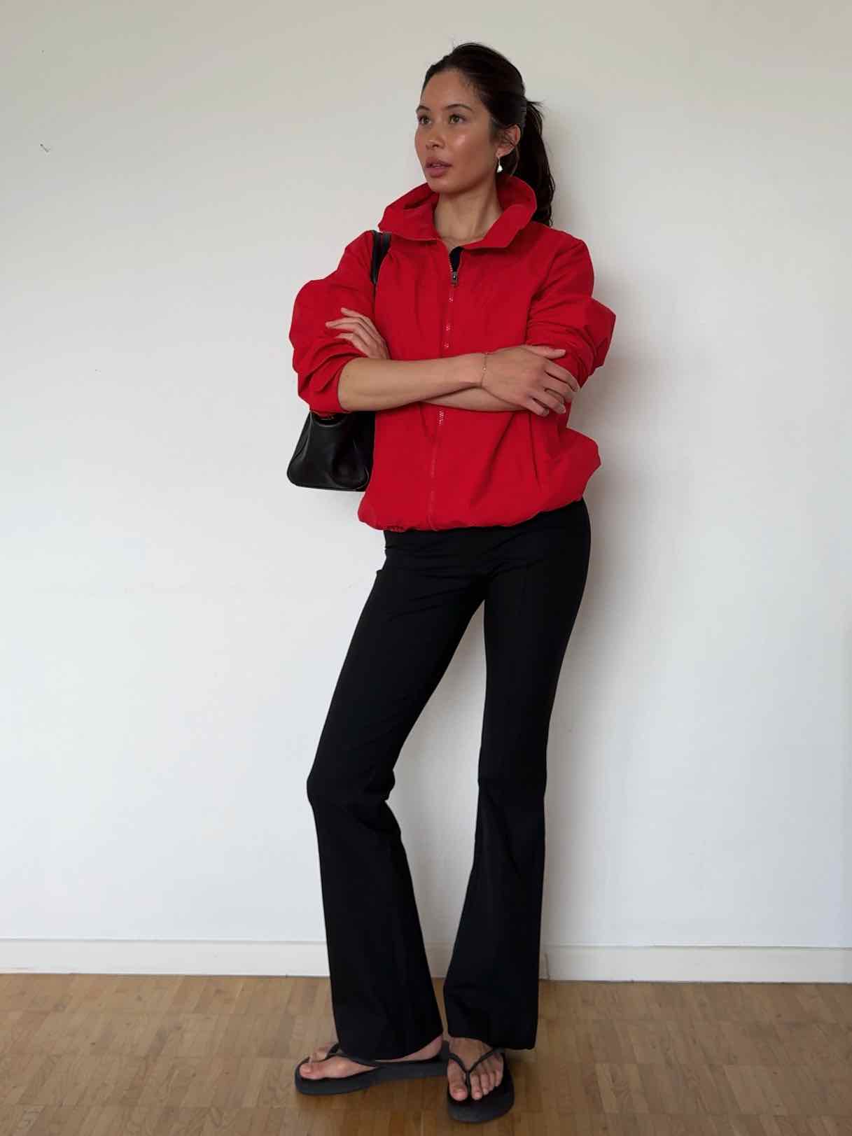 Vintage Windbreaker Jacke von JSFN - Rot