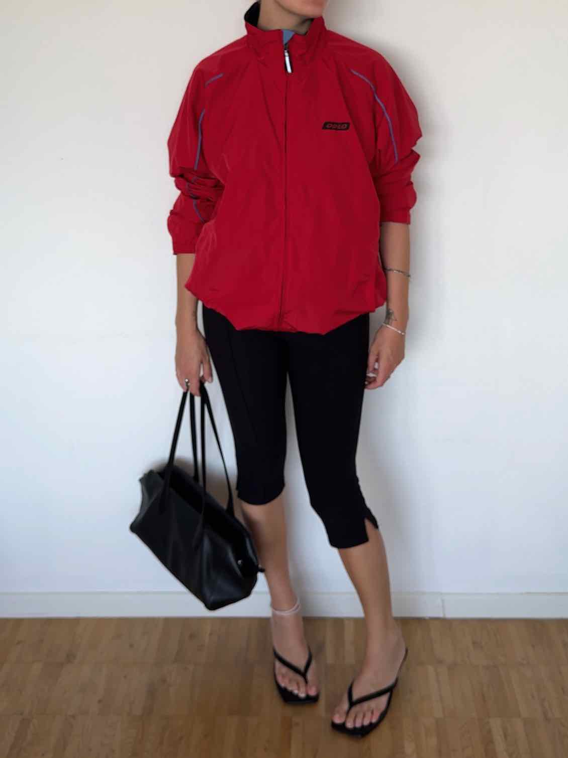 Vintage Odlo Windbreaker Jacke - Rot
