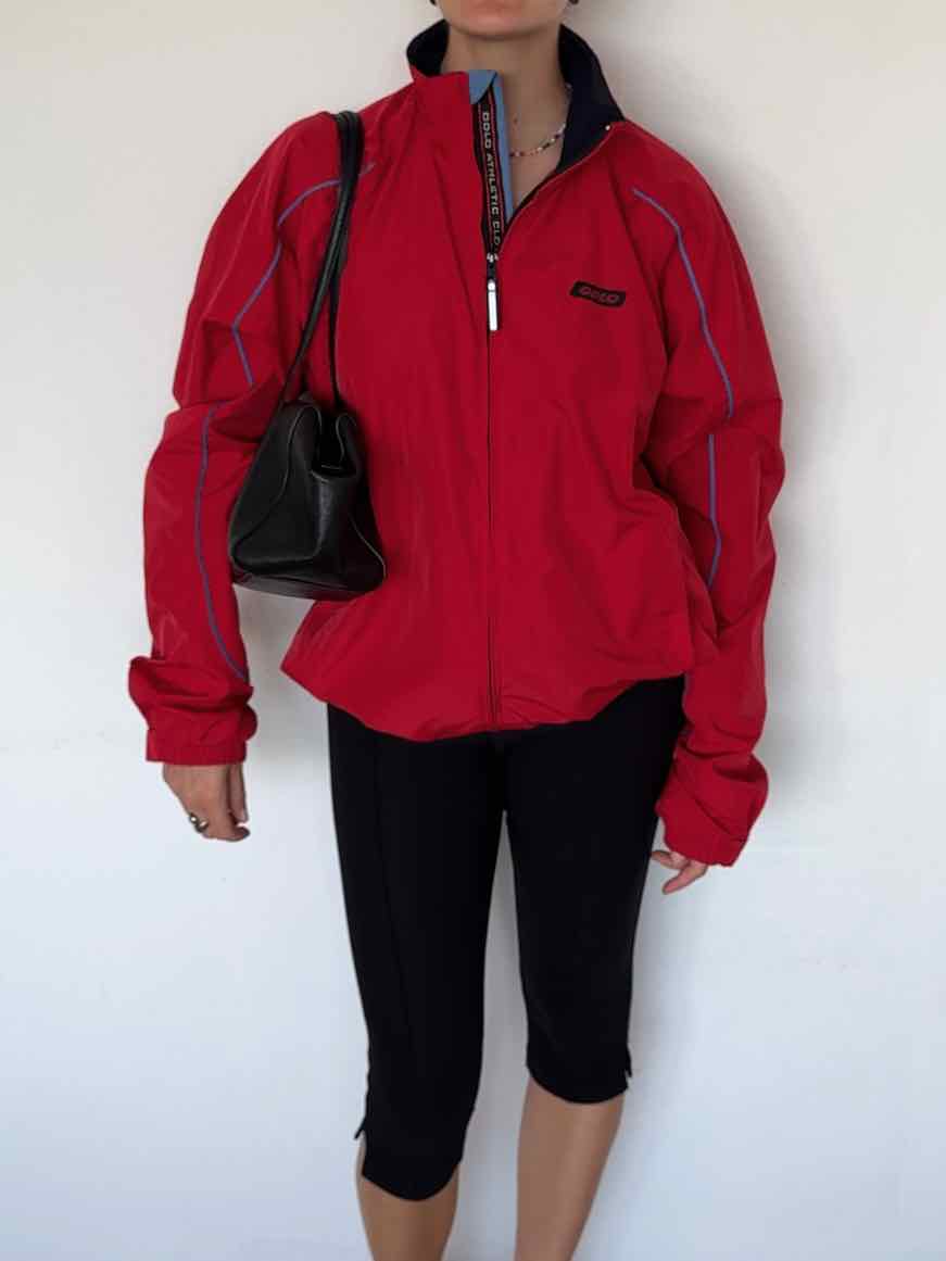 Vintage Odlo Windbreaker Jacke - Rot
