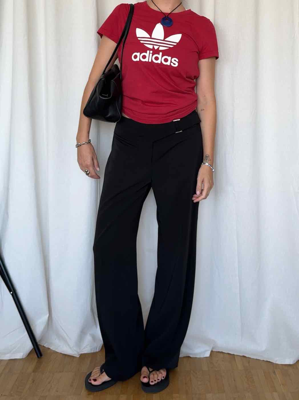 Vintage T-Shirt von Adidas - Rot