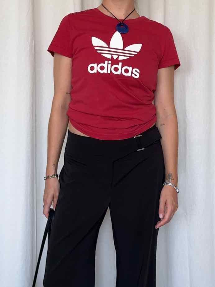 Vintage T-Shirt von Adidas - Rot