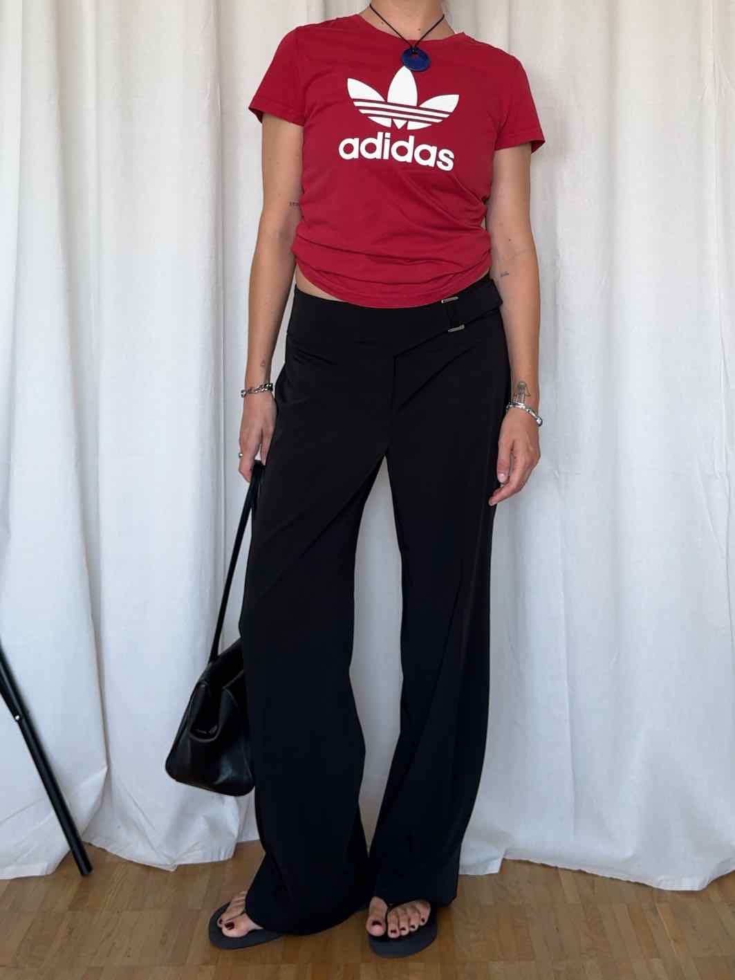 Vintage T-Shirt von Adidas - Rot