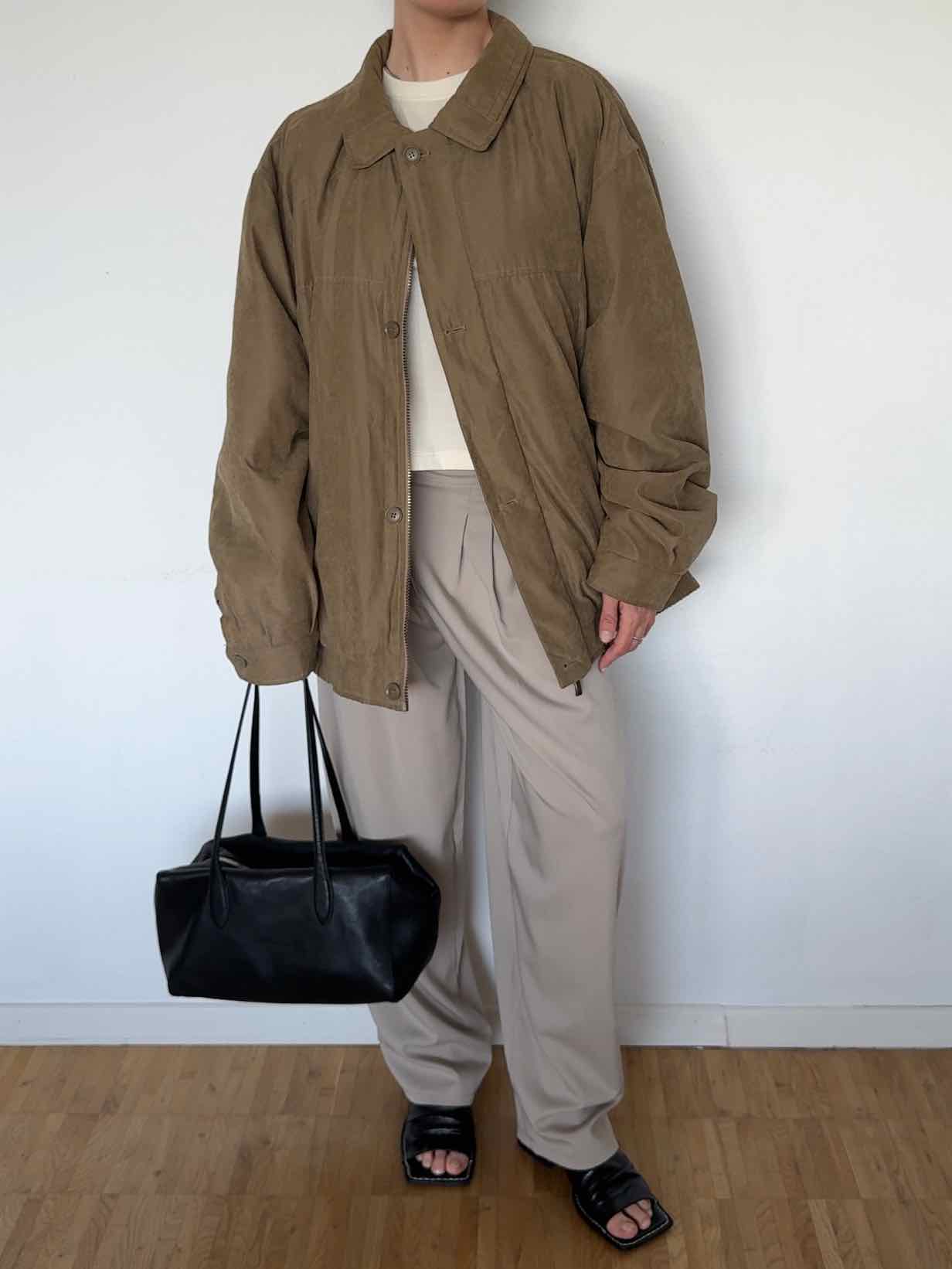 Wattierte Übergangsjacke - Khaki