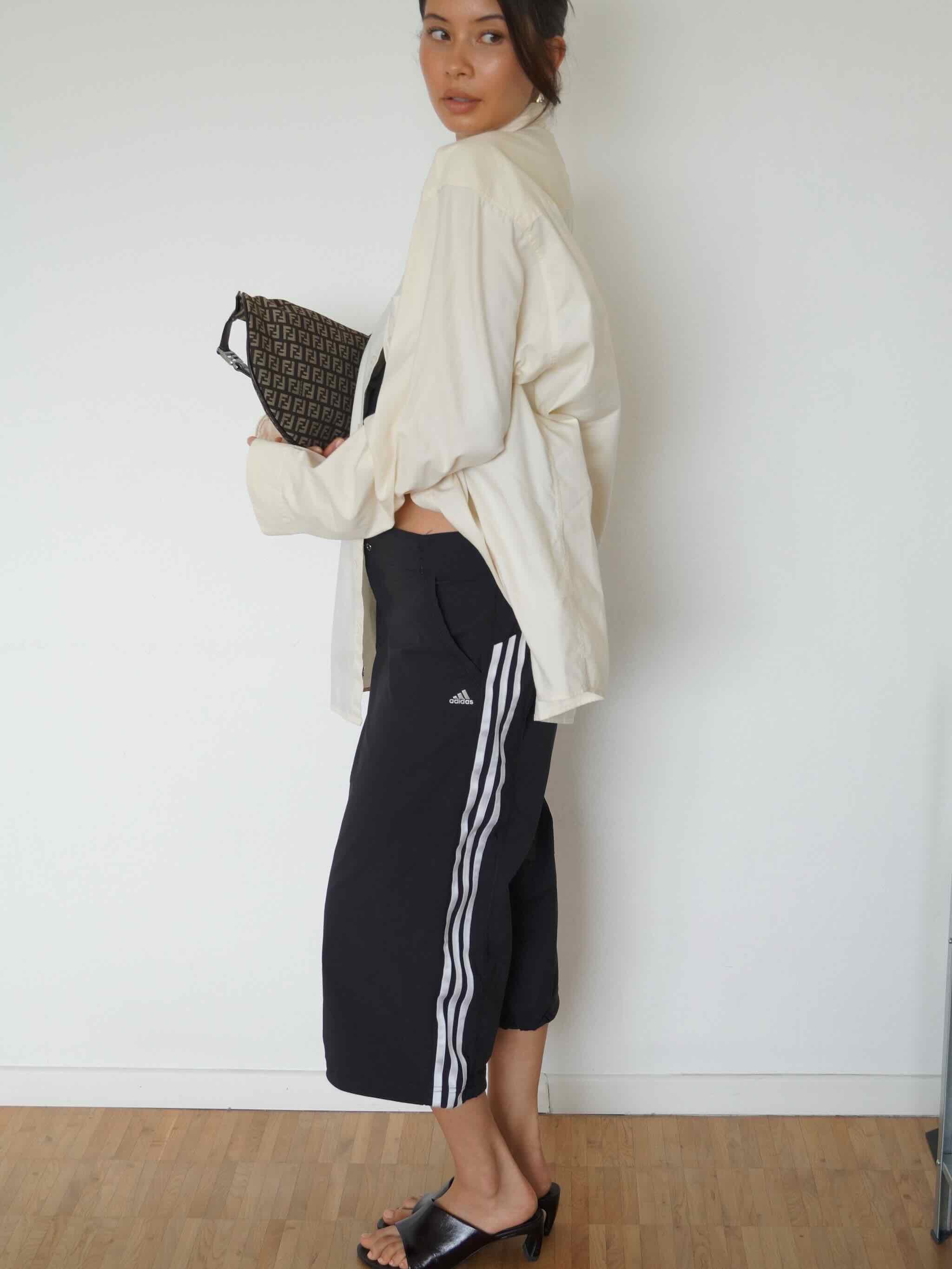 Adidas Capri Hose - Schwarz