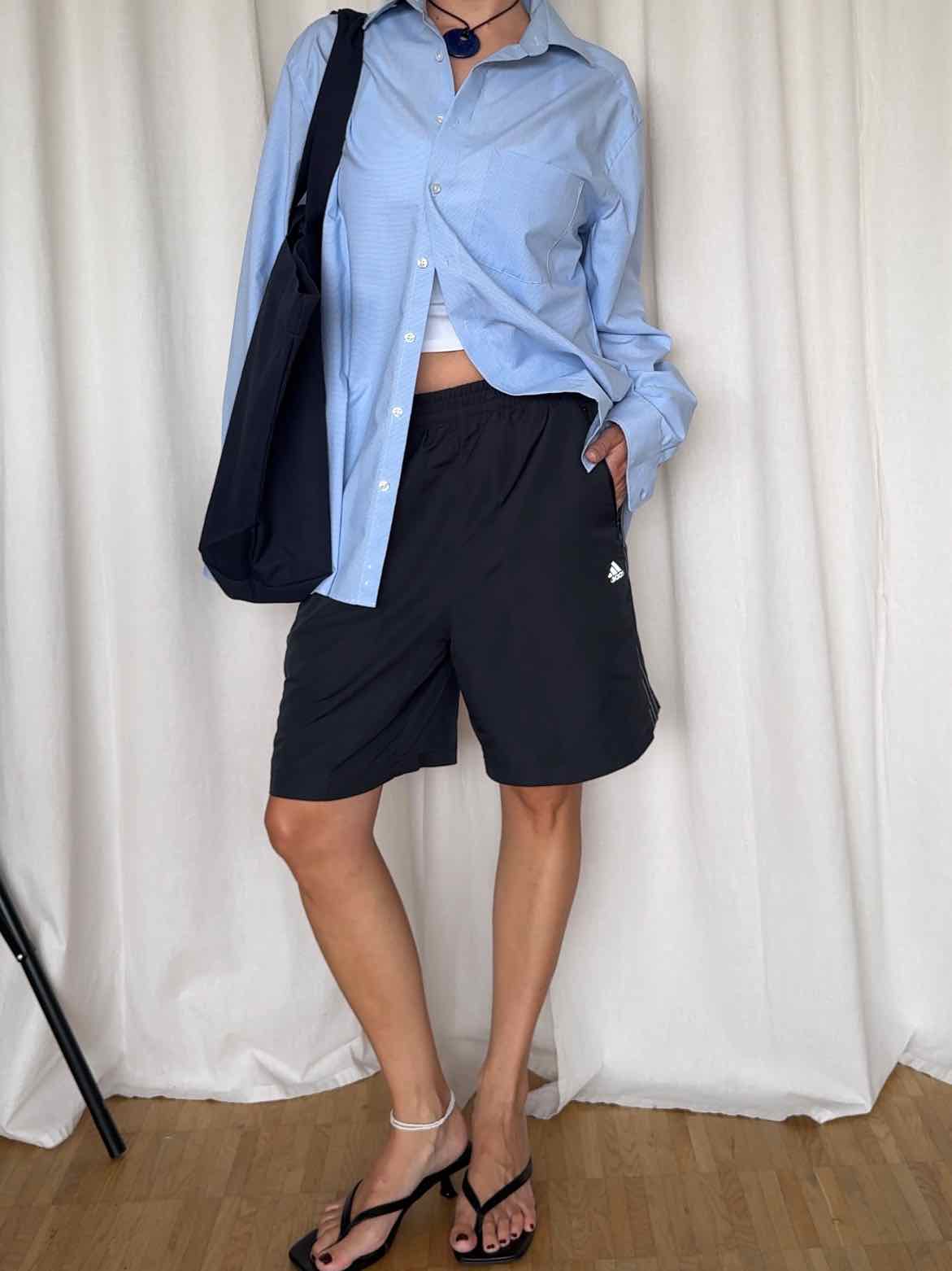 Adidas Retro Shorts - Grau