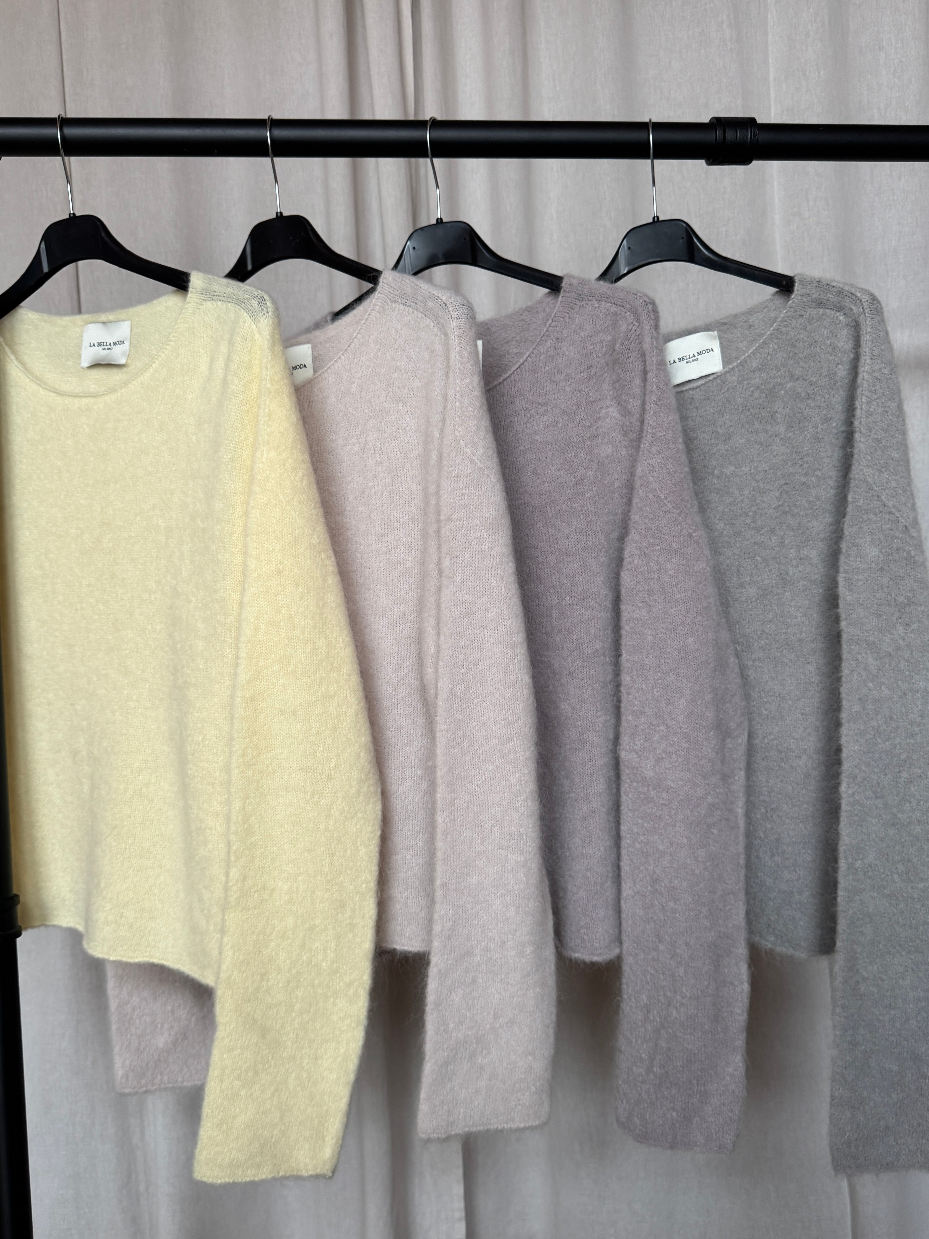 Baby Alpaka Pullover - Beige