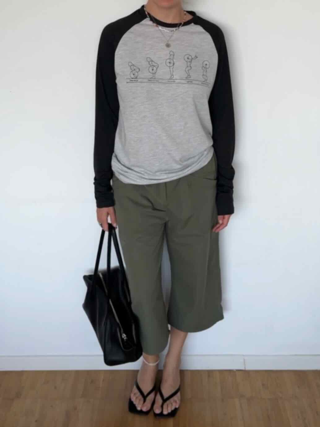 Baseball Langarm Shirt von Northern Spirit - Grau/Anthrazit