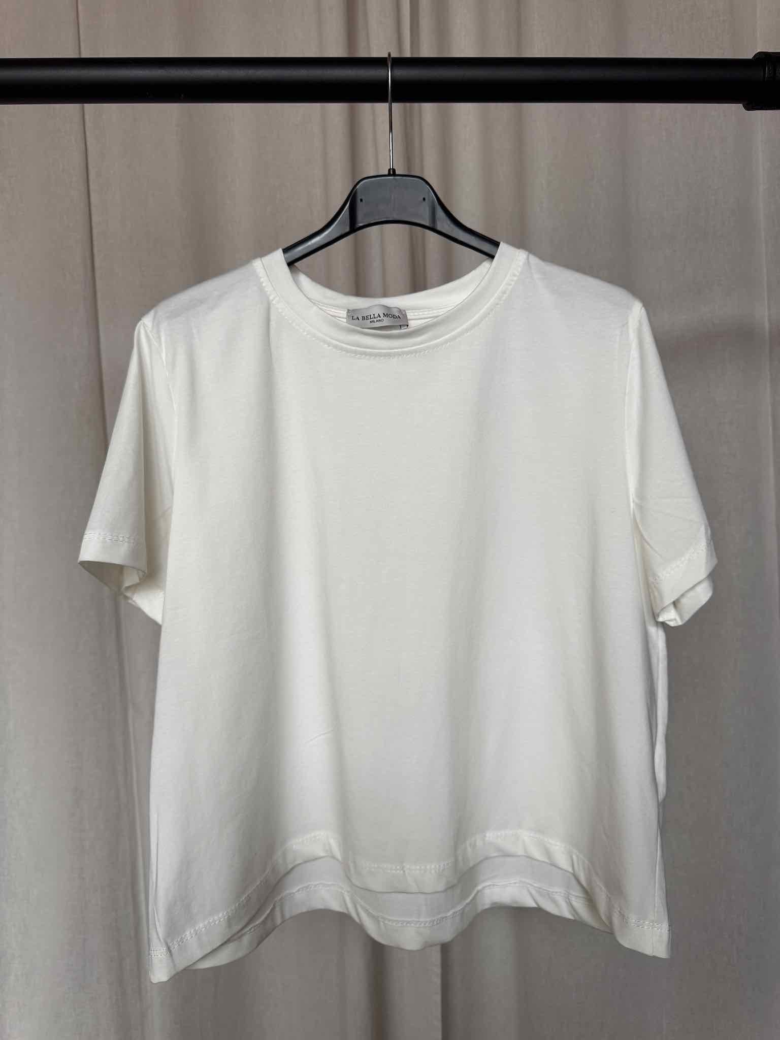 Basic T-Shirt - Weiß
