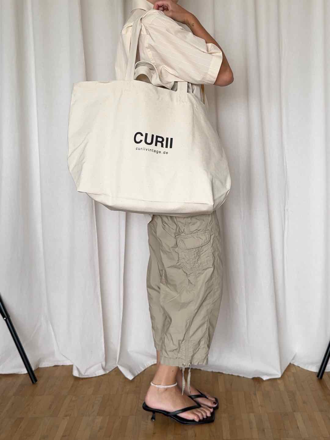CURII Shopping Bag - Natural Raw