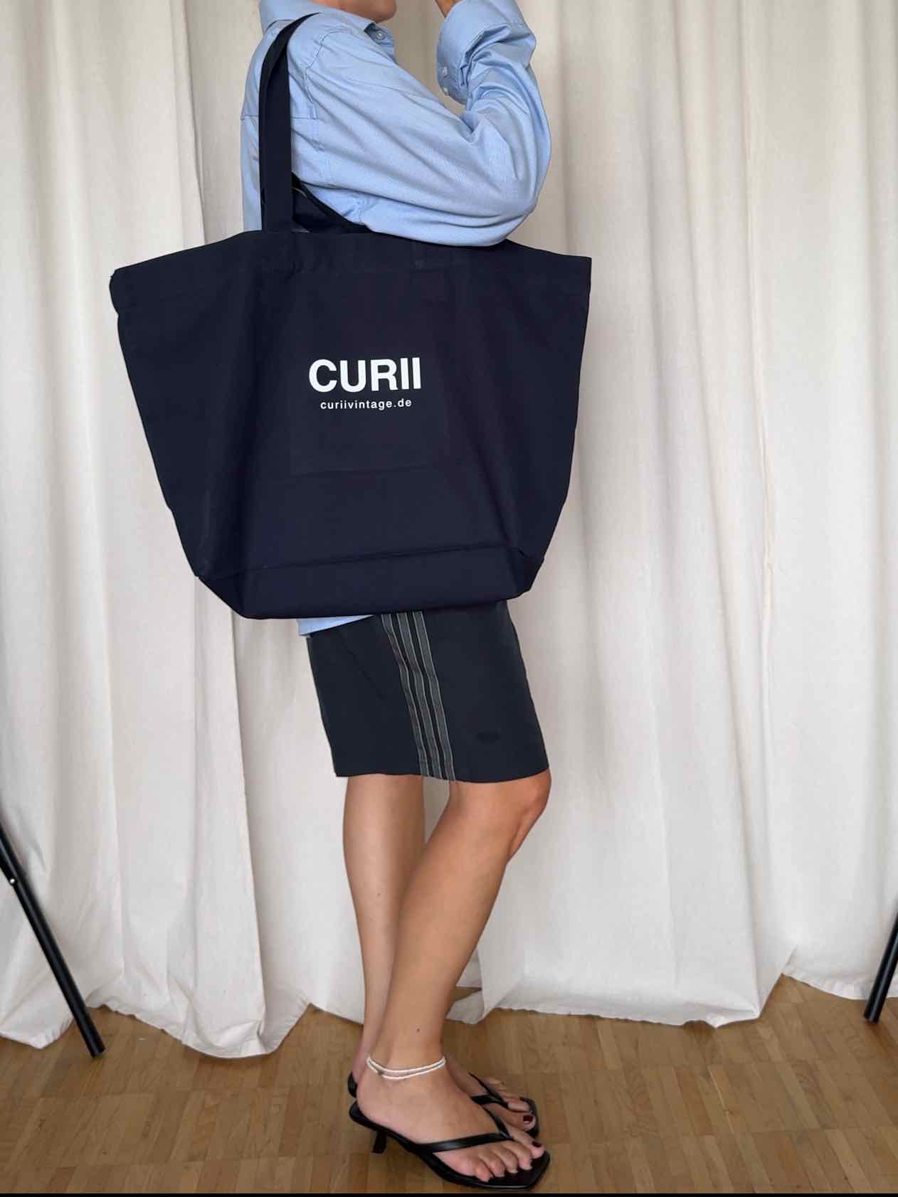 CURII Shopping Bag - Navy