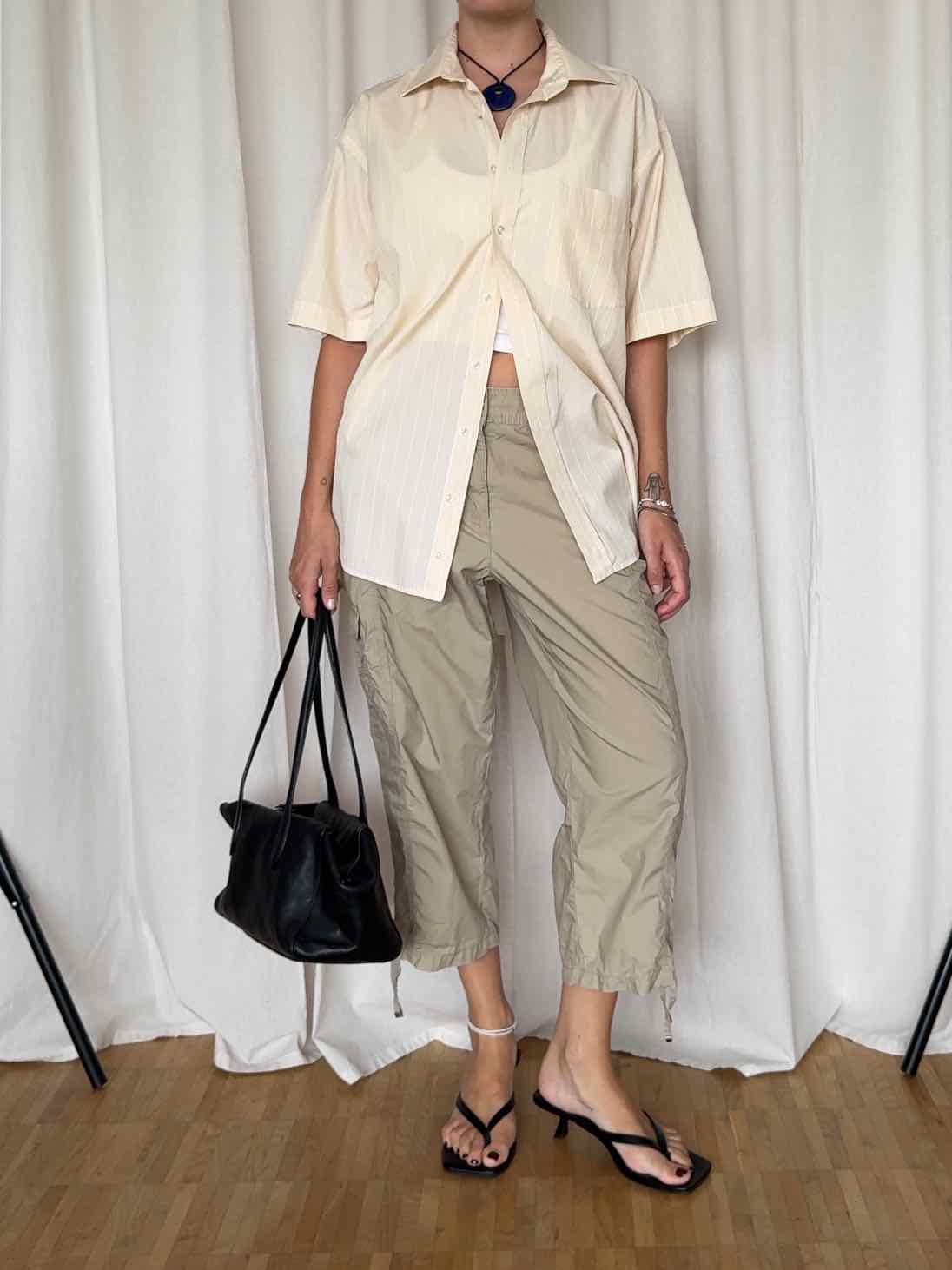 Kurzarm Hemd von Paul Smith - Gelb/Creme gestreift