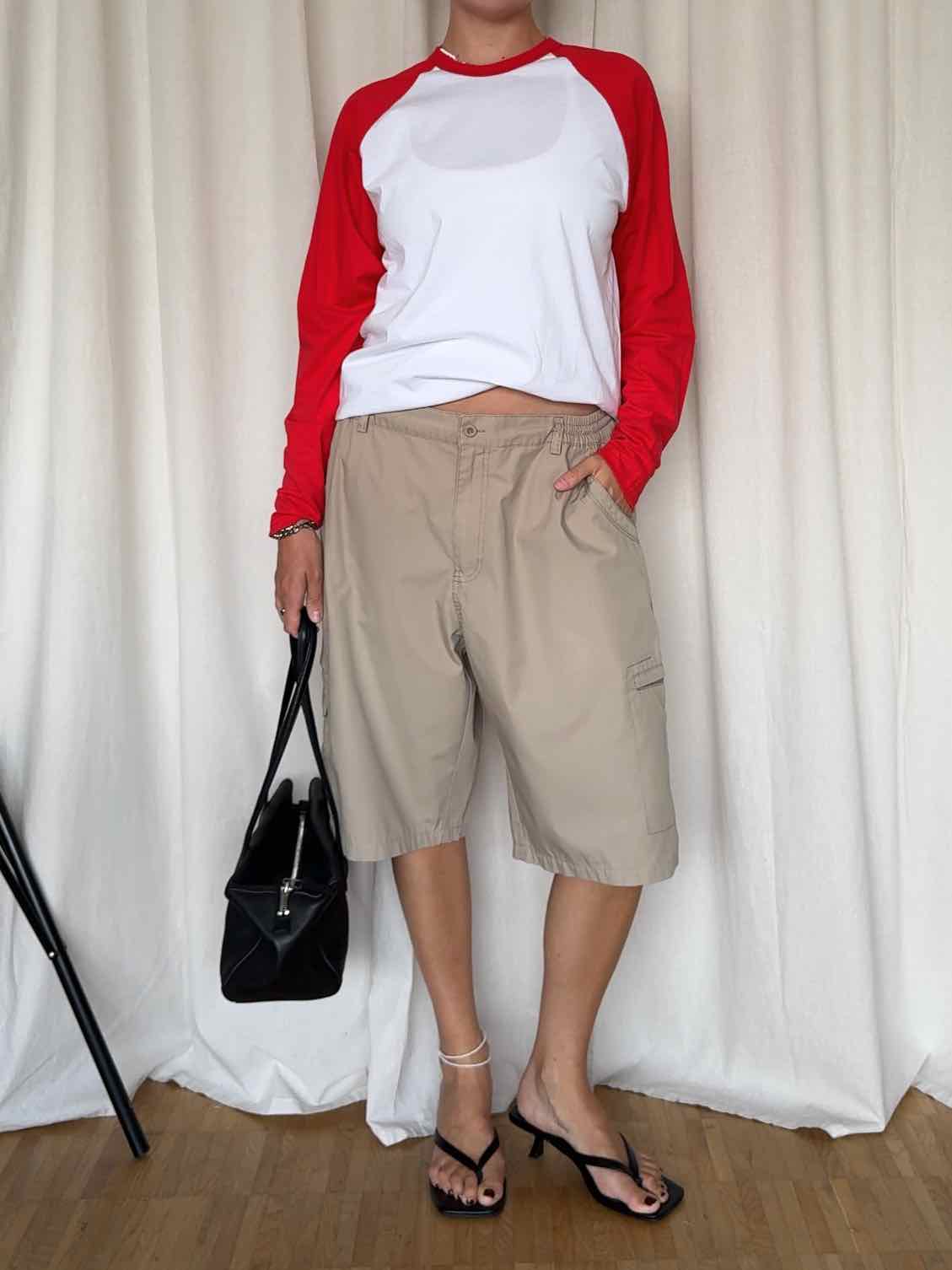 Cargo Shorts von Mian Mode - Beige