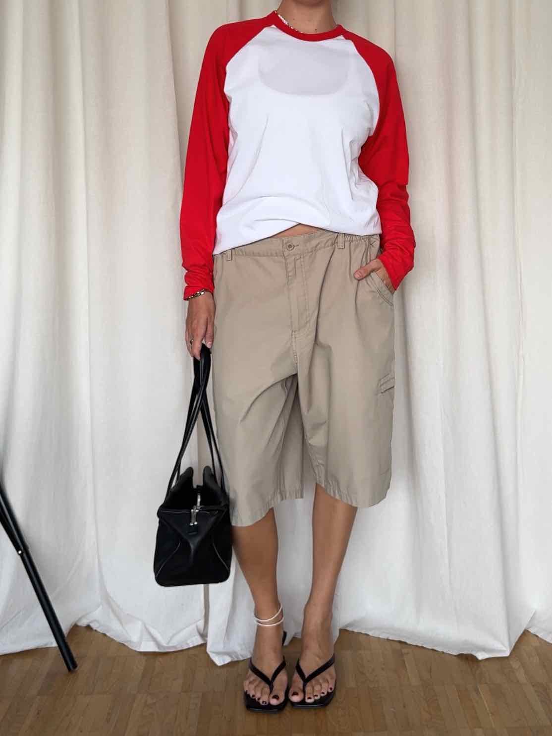 Cargo Shorts von Mian Mode - Beige