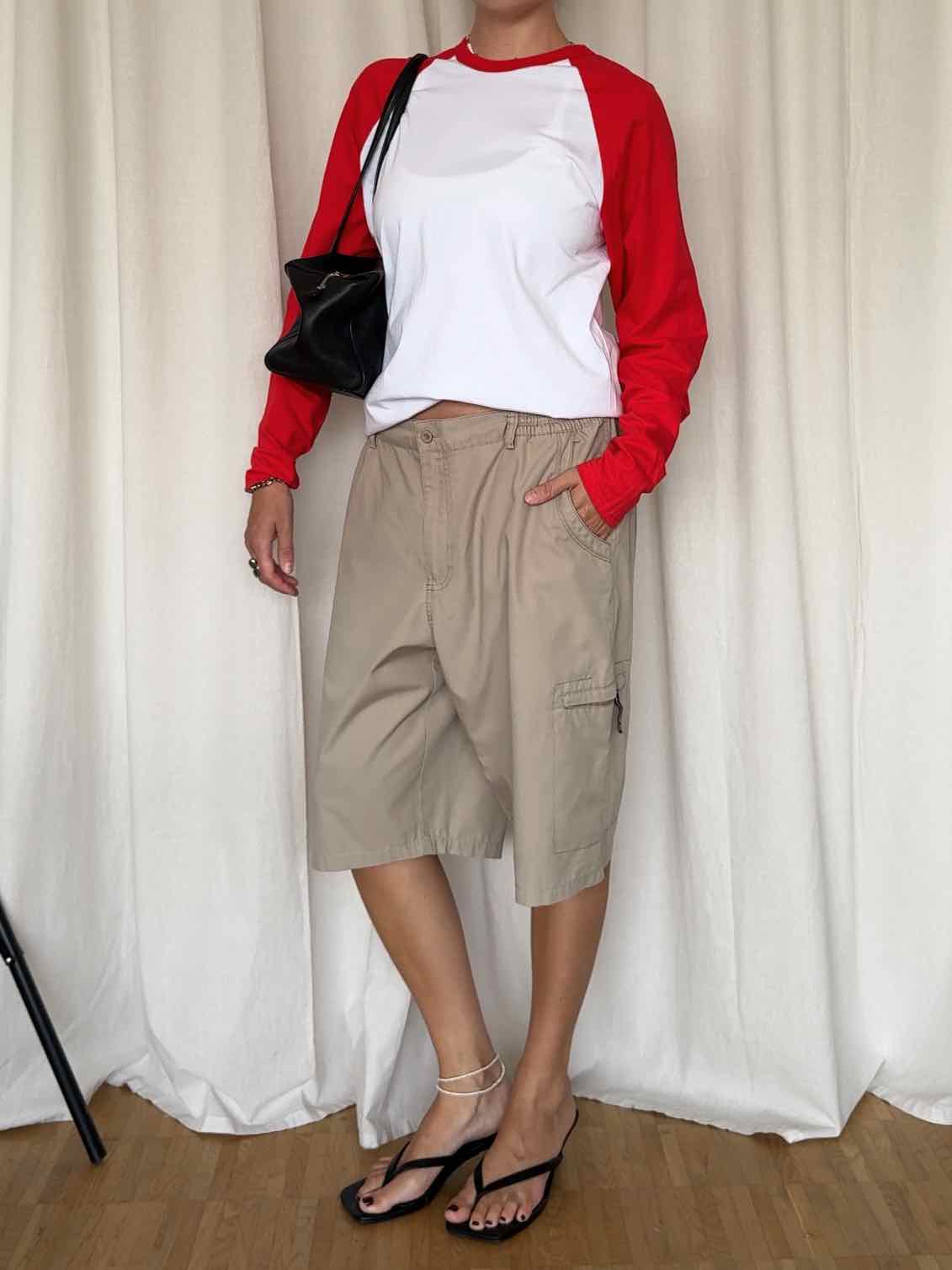 Cargo Shorts von Mian Mode - Beige