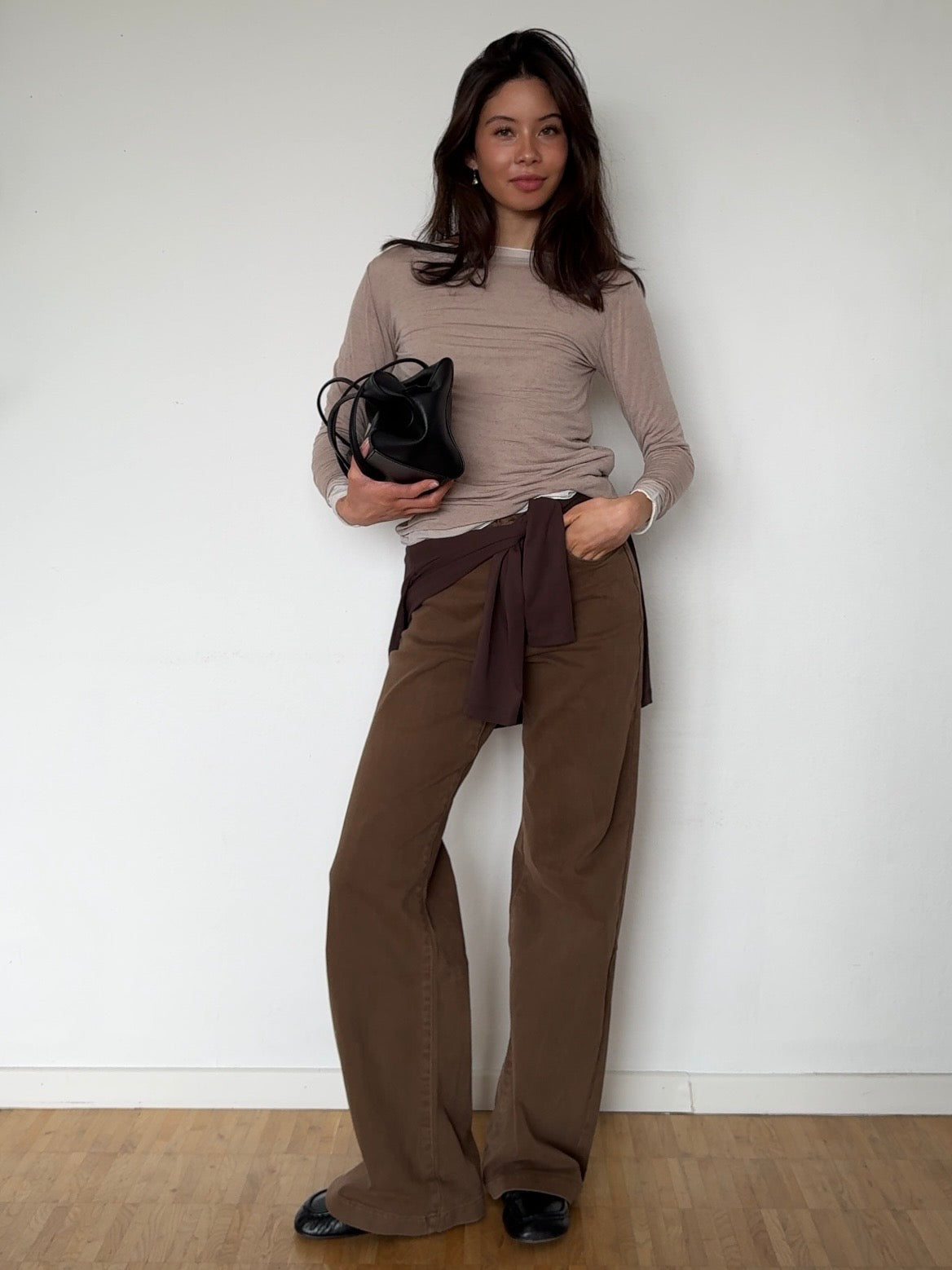 Cashmere Unterzieh Shirt - Dark Beige