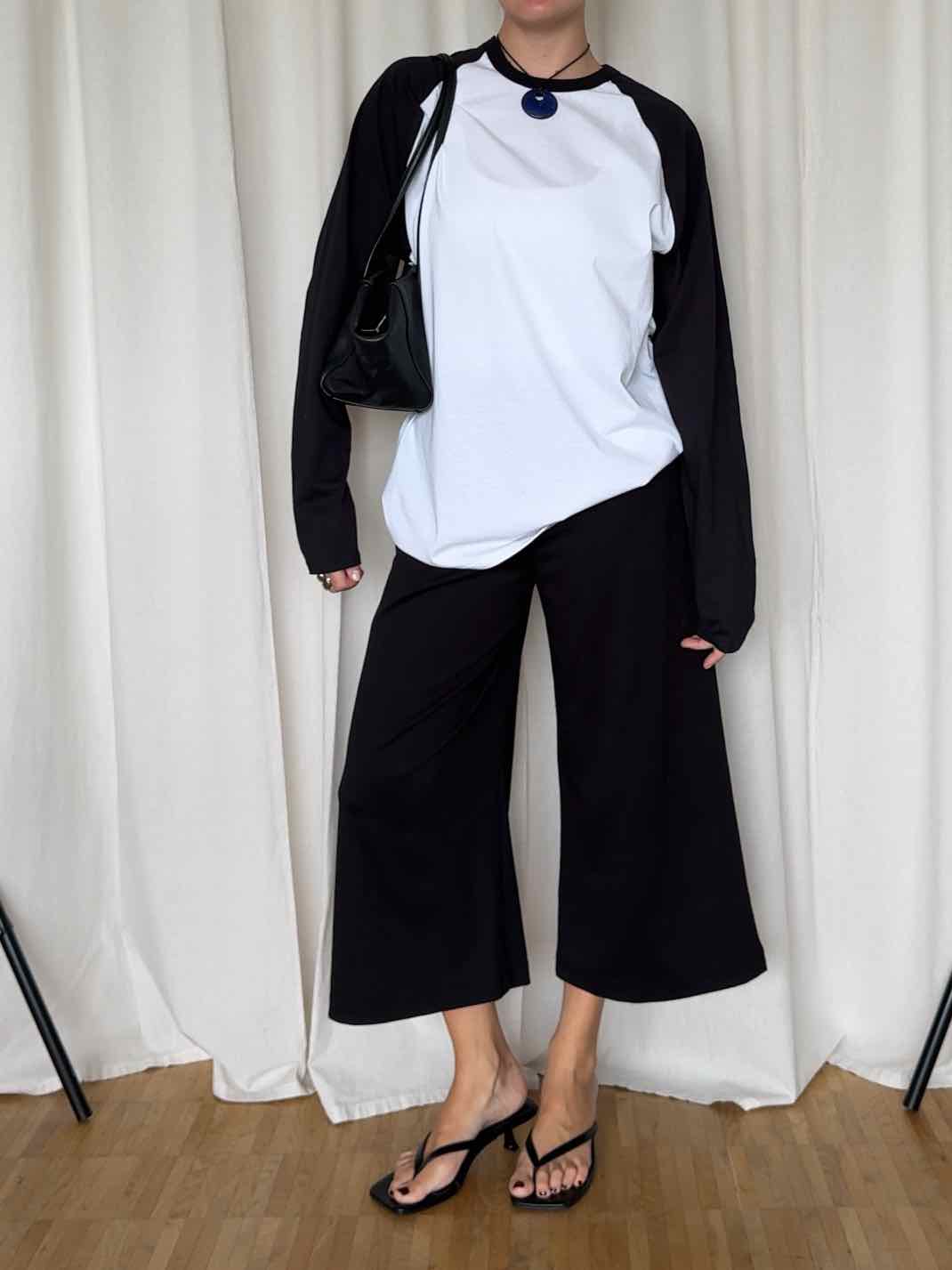 Capri Jogging Hose - Schwarz