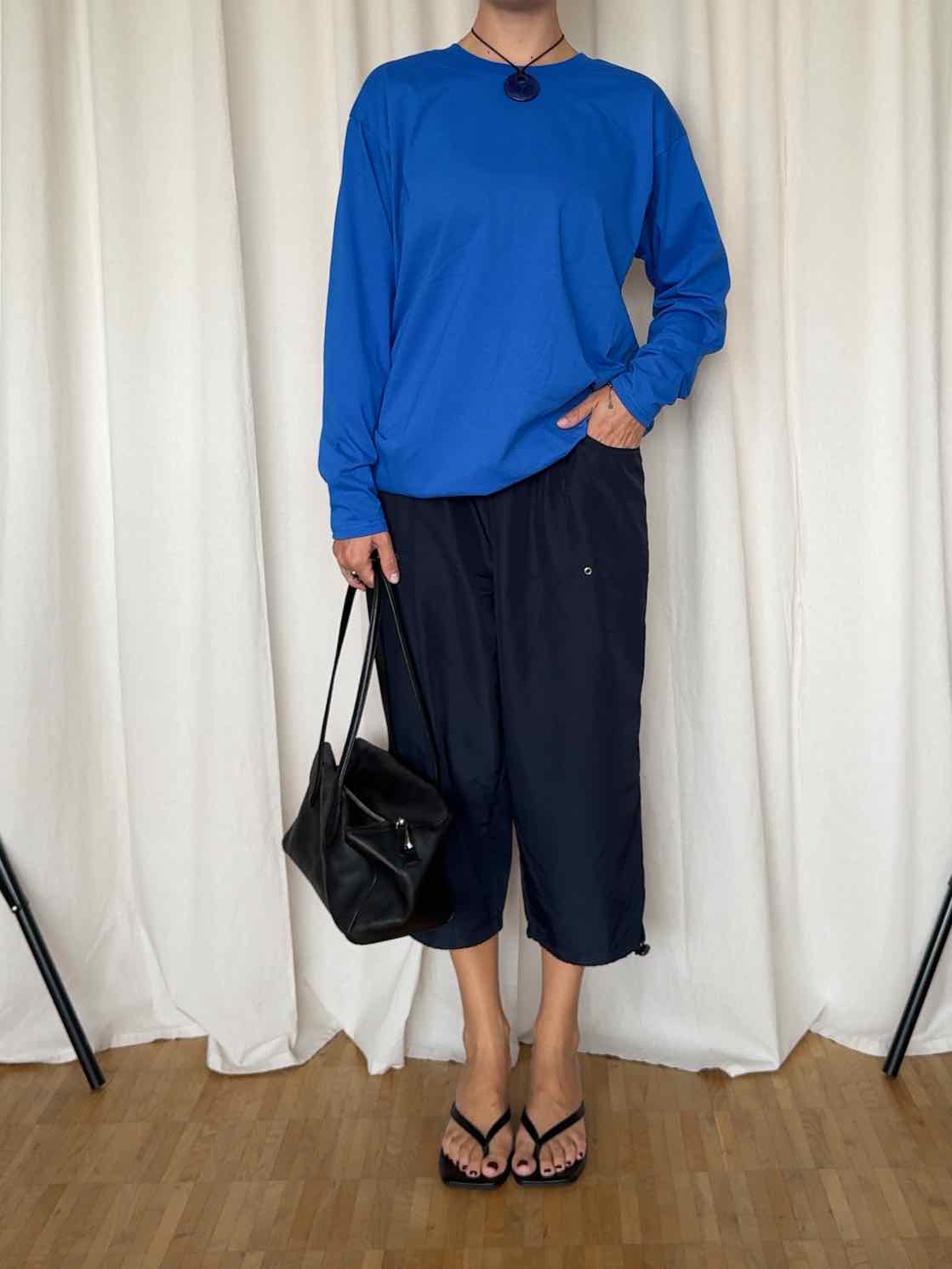 Fruit of the Loom Longsleeve Valueweight - Cobalt Blue