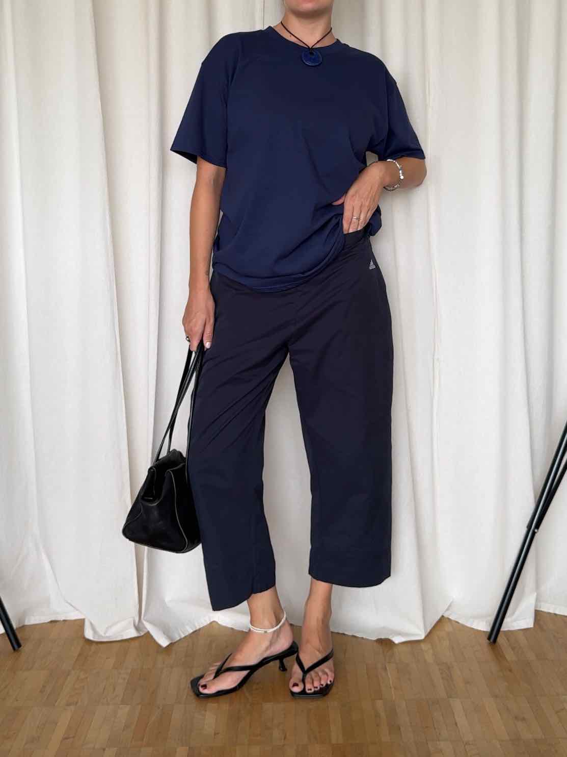 Adidas Tech Capri Hose - Dunkelblau