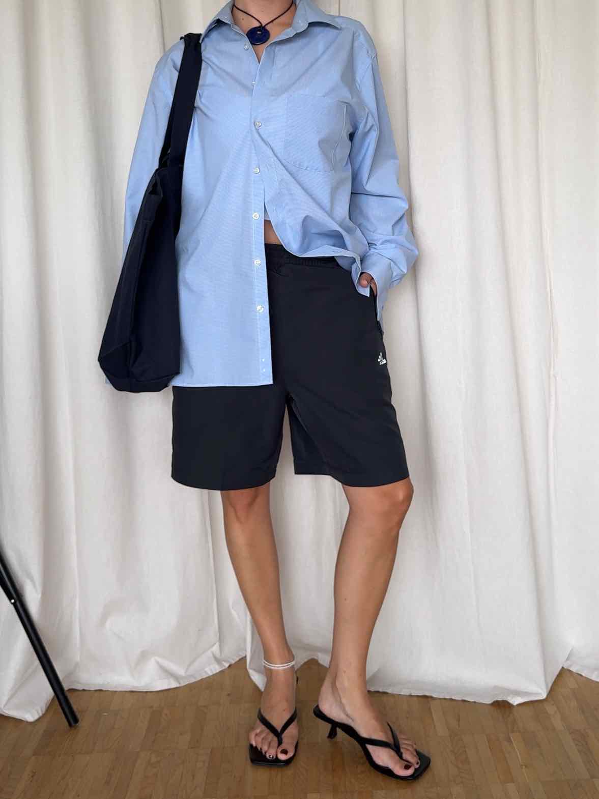 Elegantes Hemd von Royal Class - Hellblau kariert
