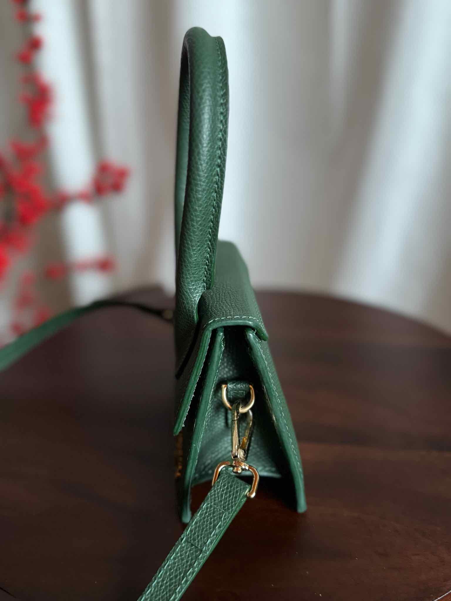 Secondhand Jacquemus "Le Chiquito" Tasche - Dunkelgrün