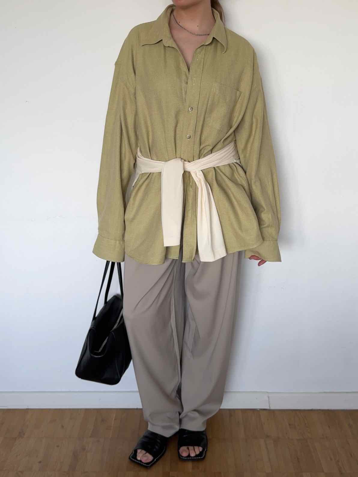 Oversize Hemd von Seidensticker - Limette