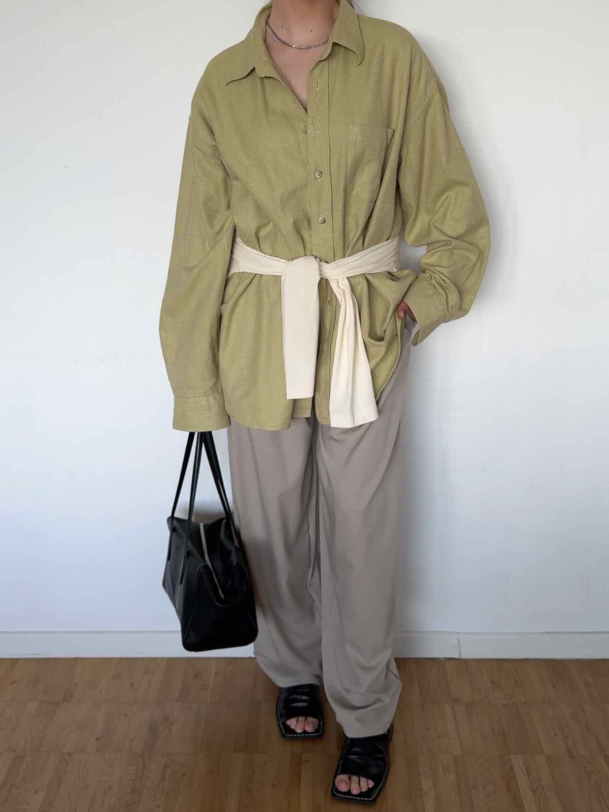 Oversize Hemd von Seidensticker - Limette