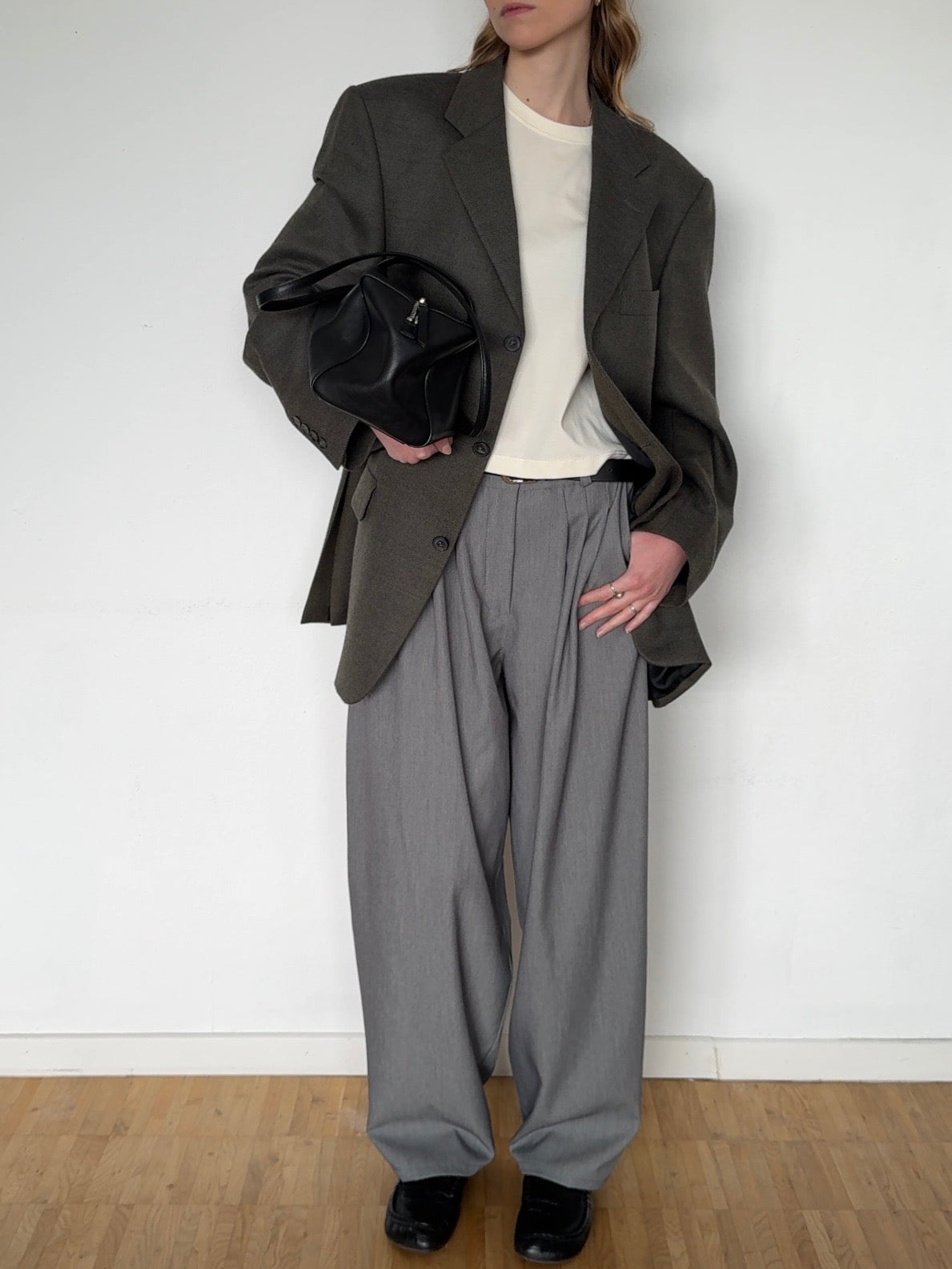 Oversized Herren Sakko - Dunkelgrün