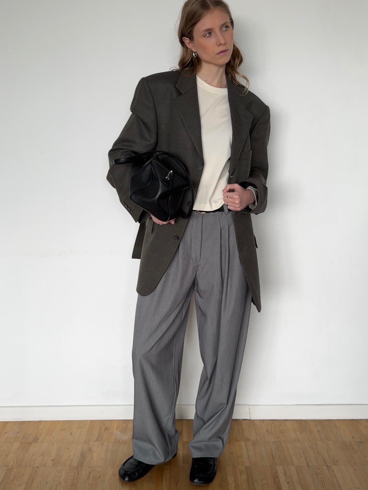 Oversized Herren Sakko - Dunkelgrün