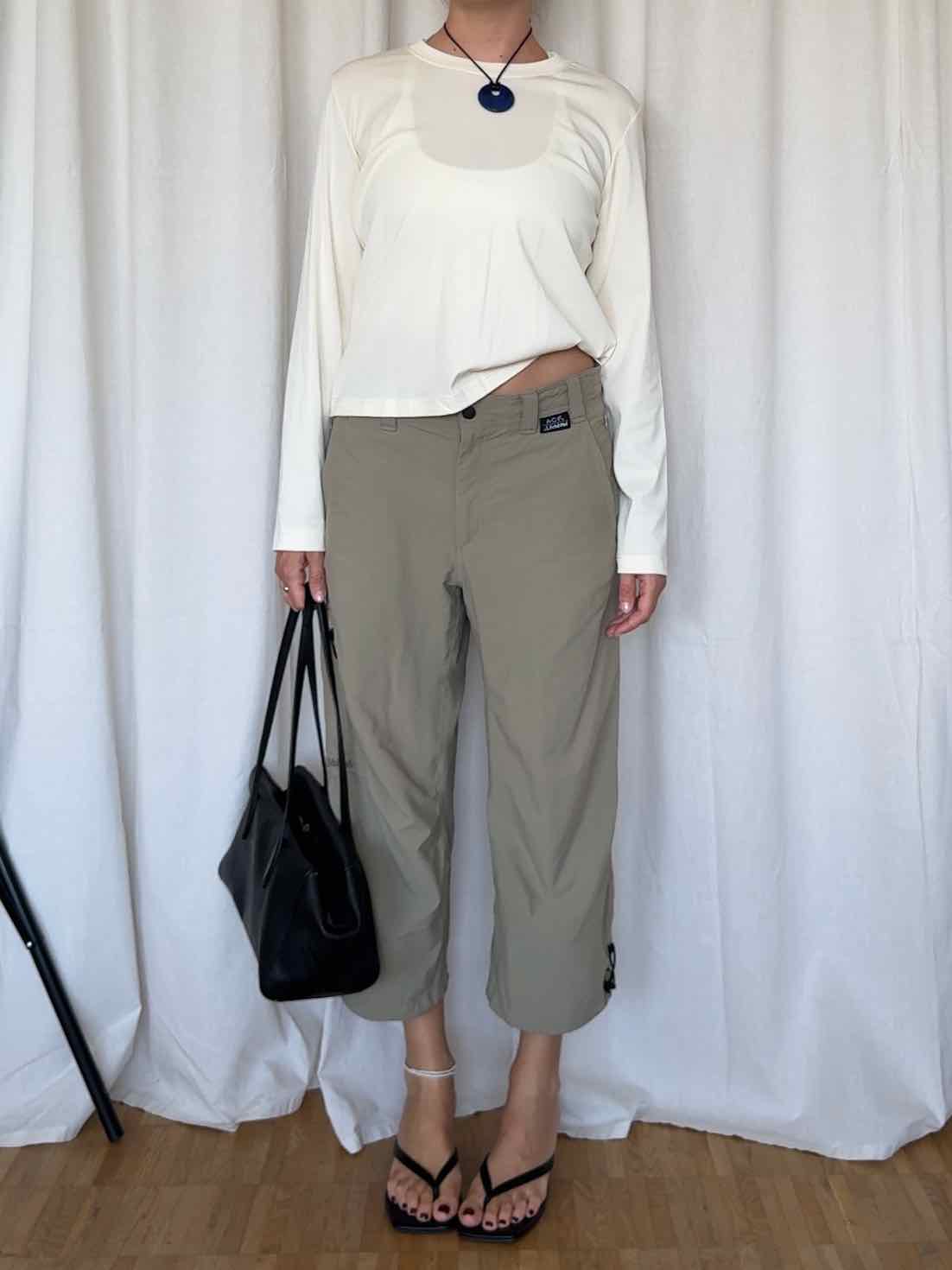 Schöffel Tech Capri Hose - helles Khaki
